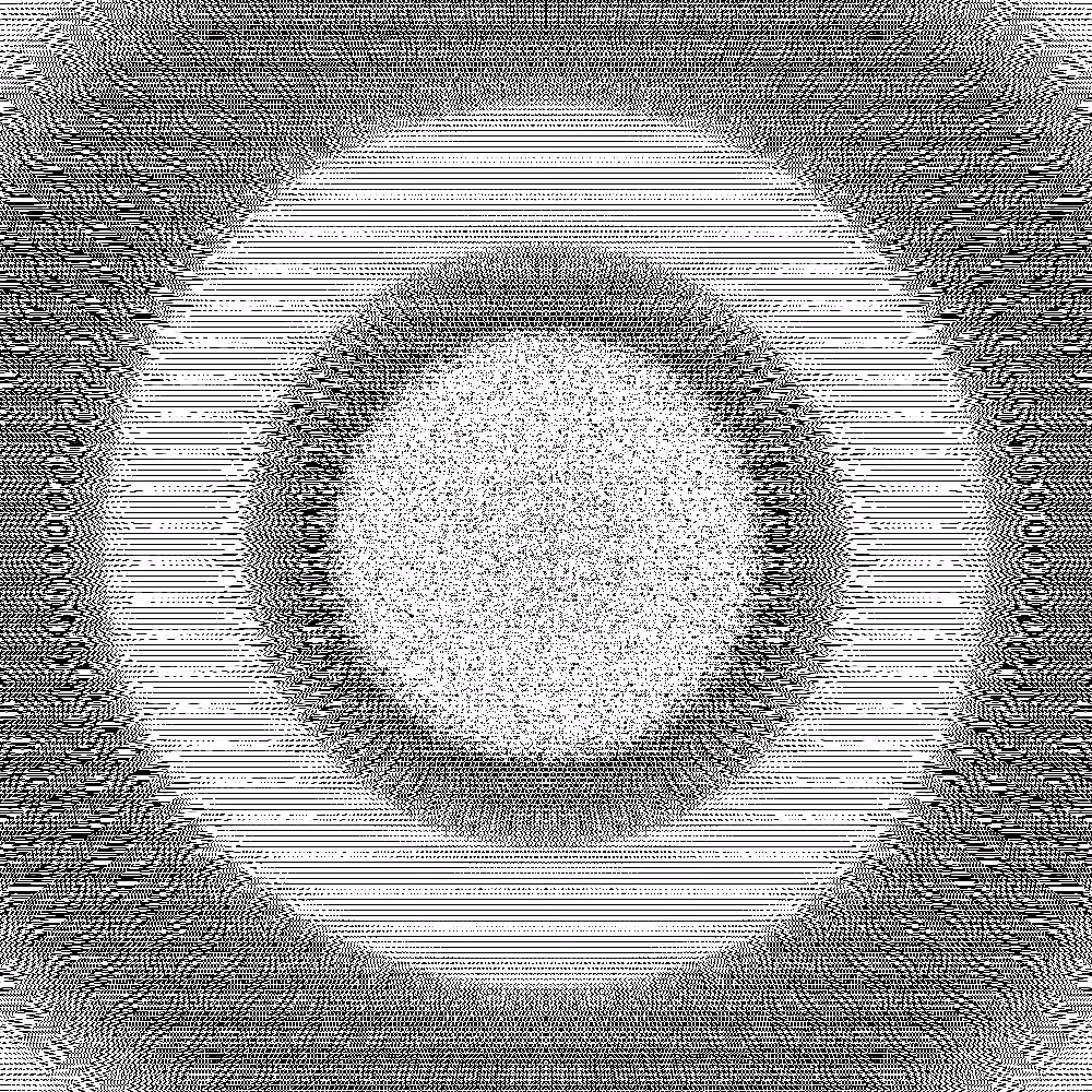 Circle and Pulses #25
