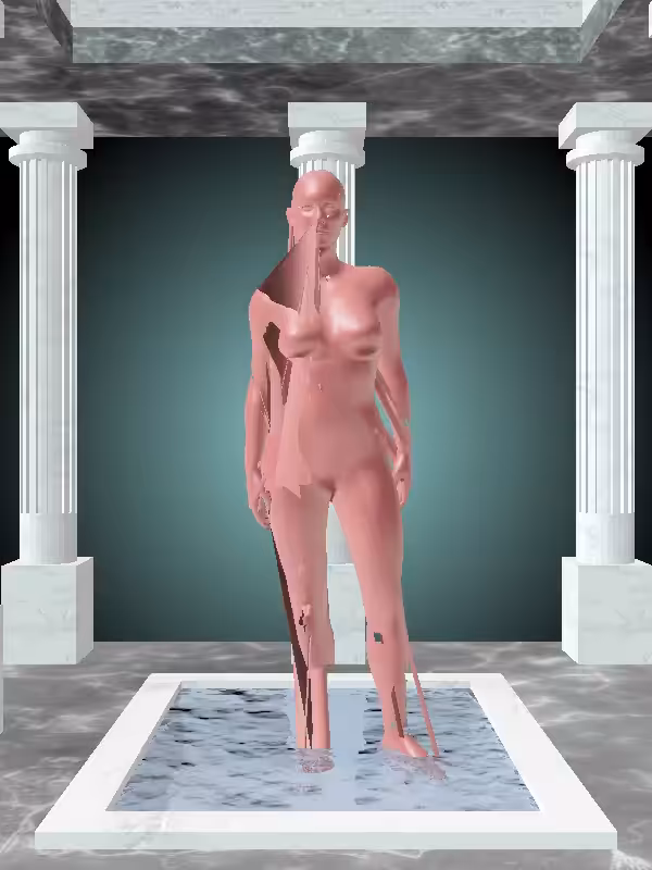 The Angry Sealwax Red Woman #3110
