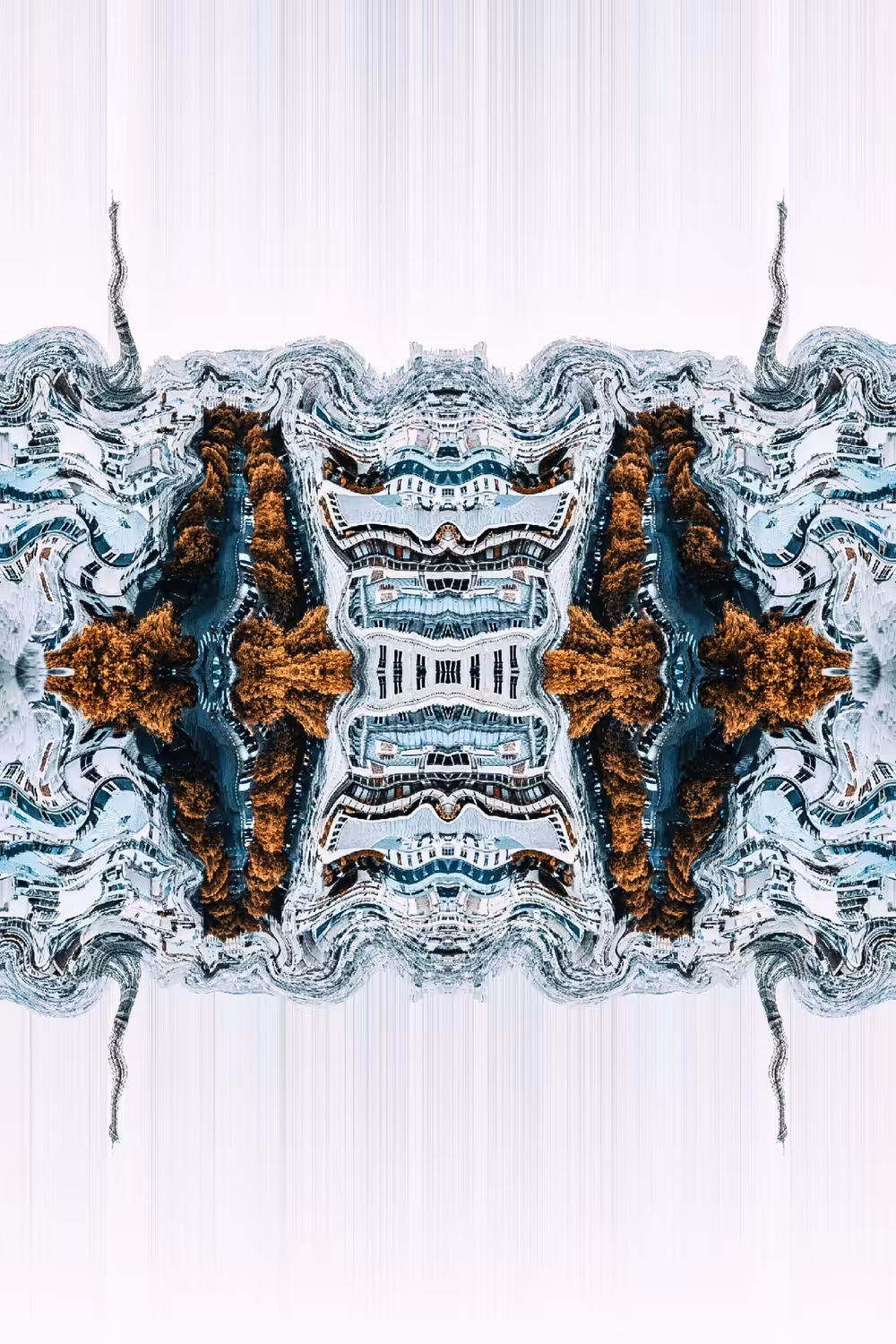 Kaleidoscopic   Eiffel Tower