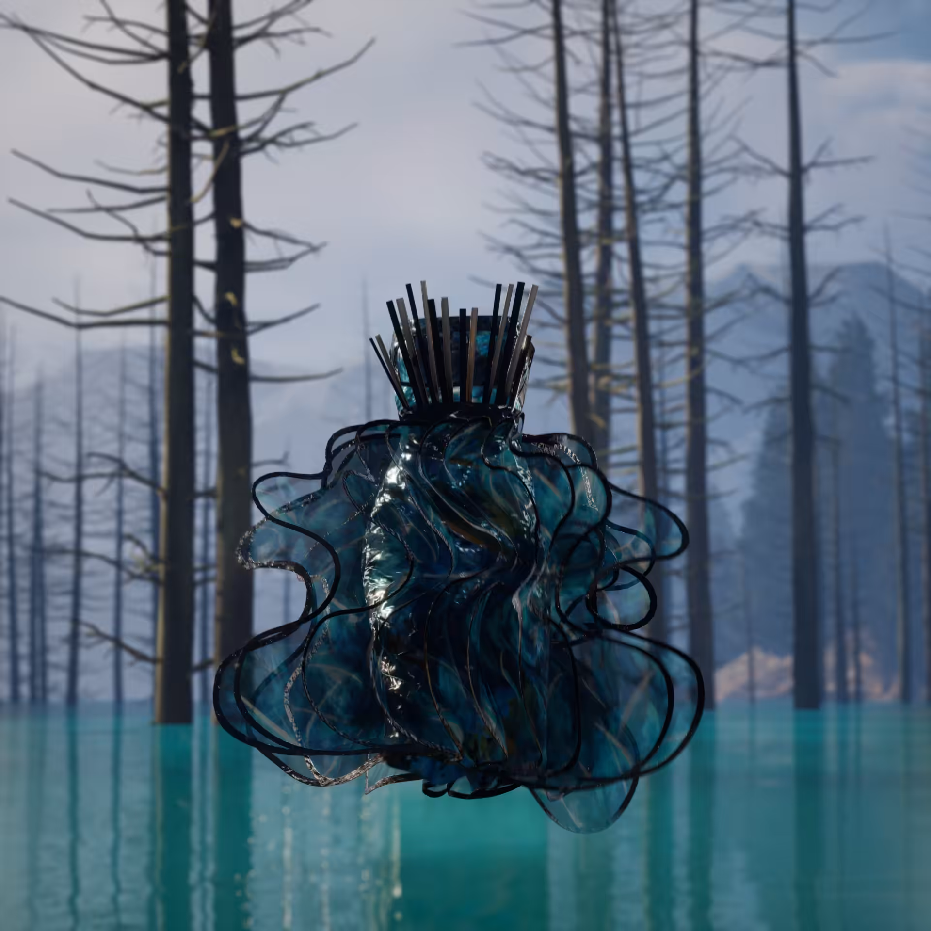Kaindy Lake Dress #1