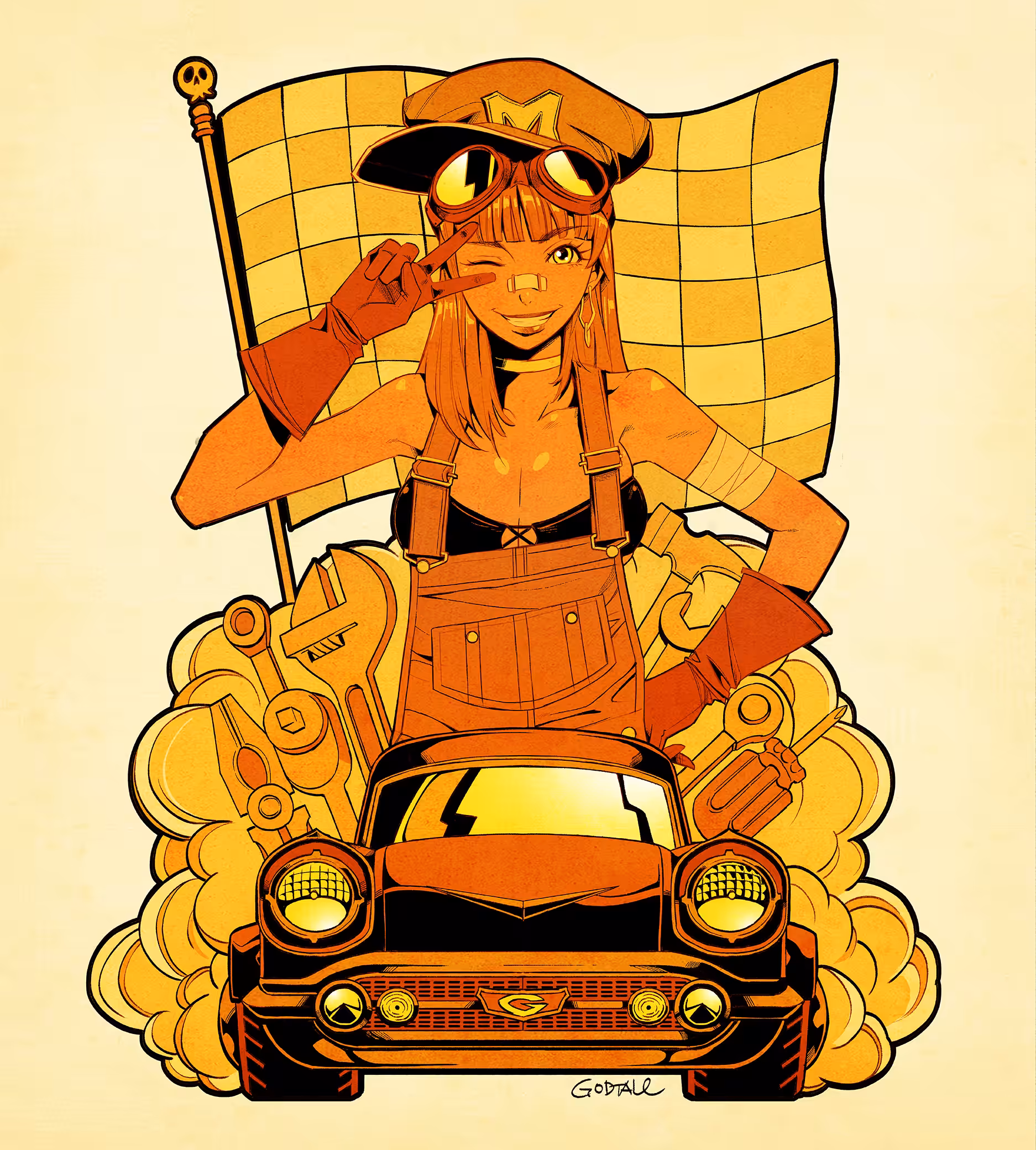 CANDY 006 Mechanic Girl