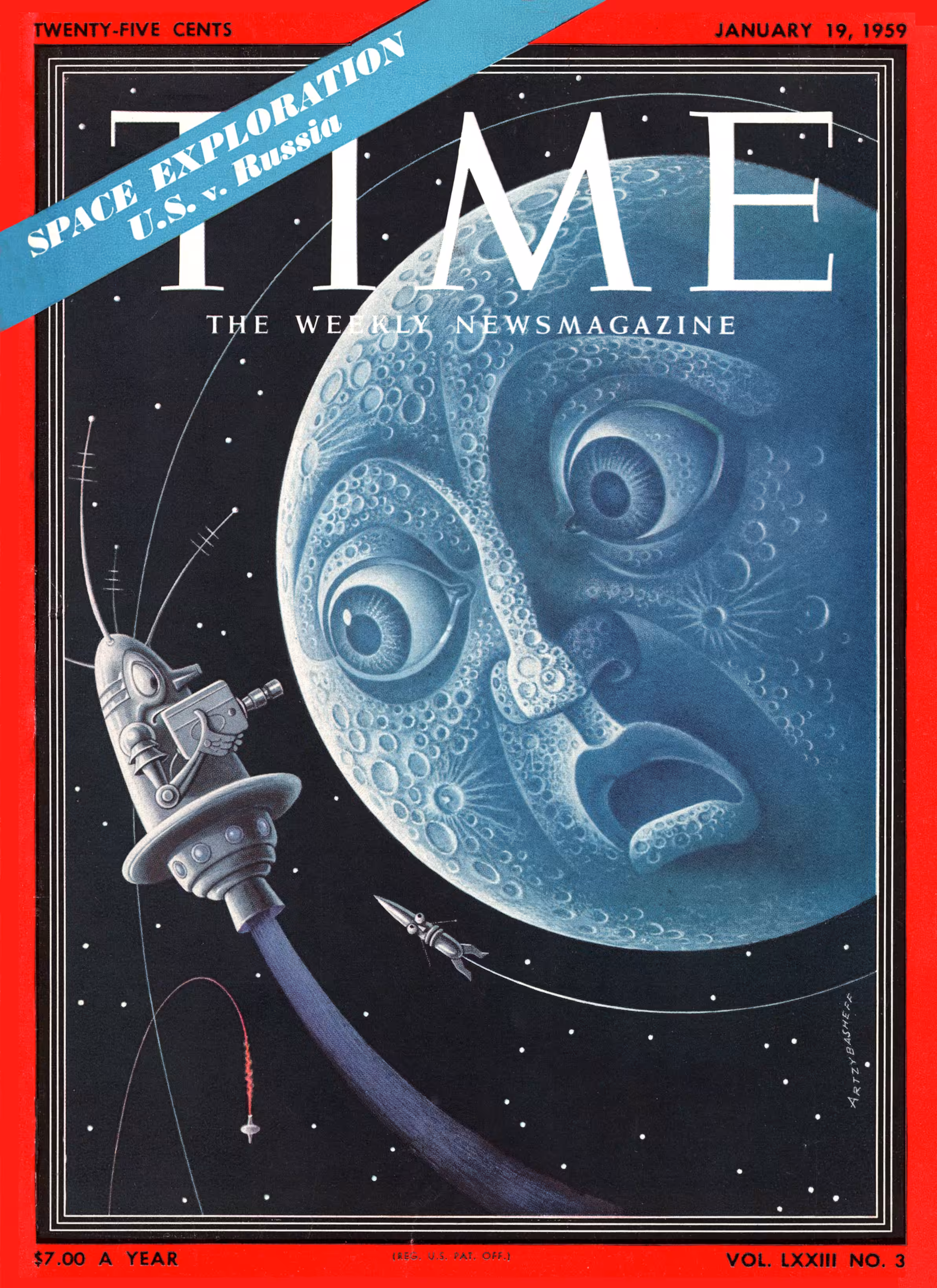 TIME Space Exploration - January 19th, 1959