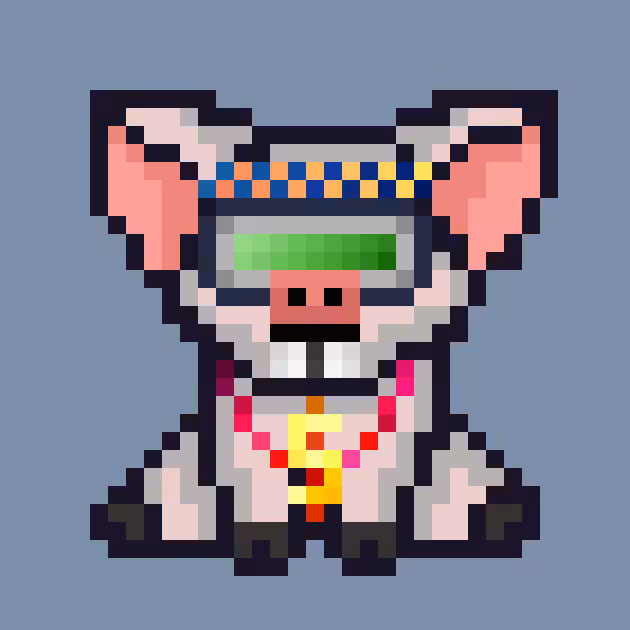 Punk Pig #00104