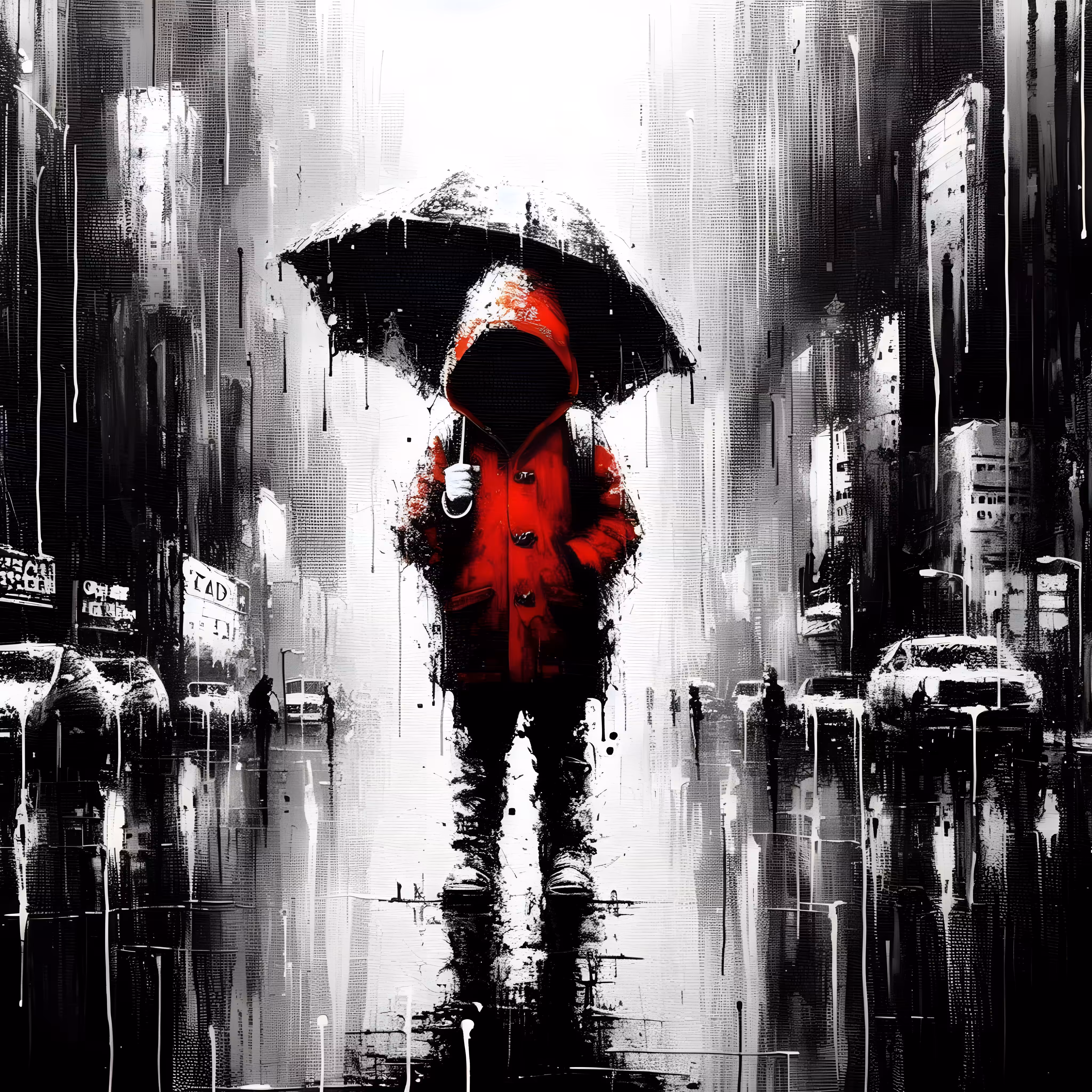 Red jacket 