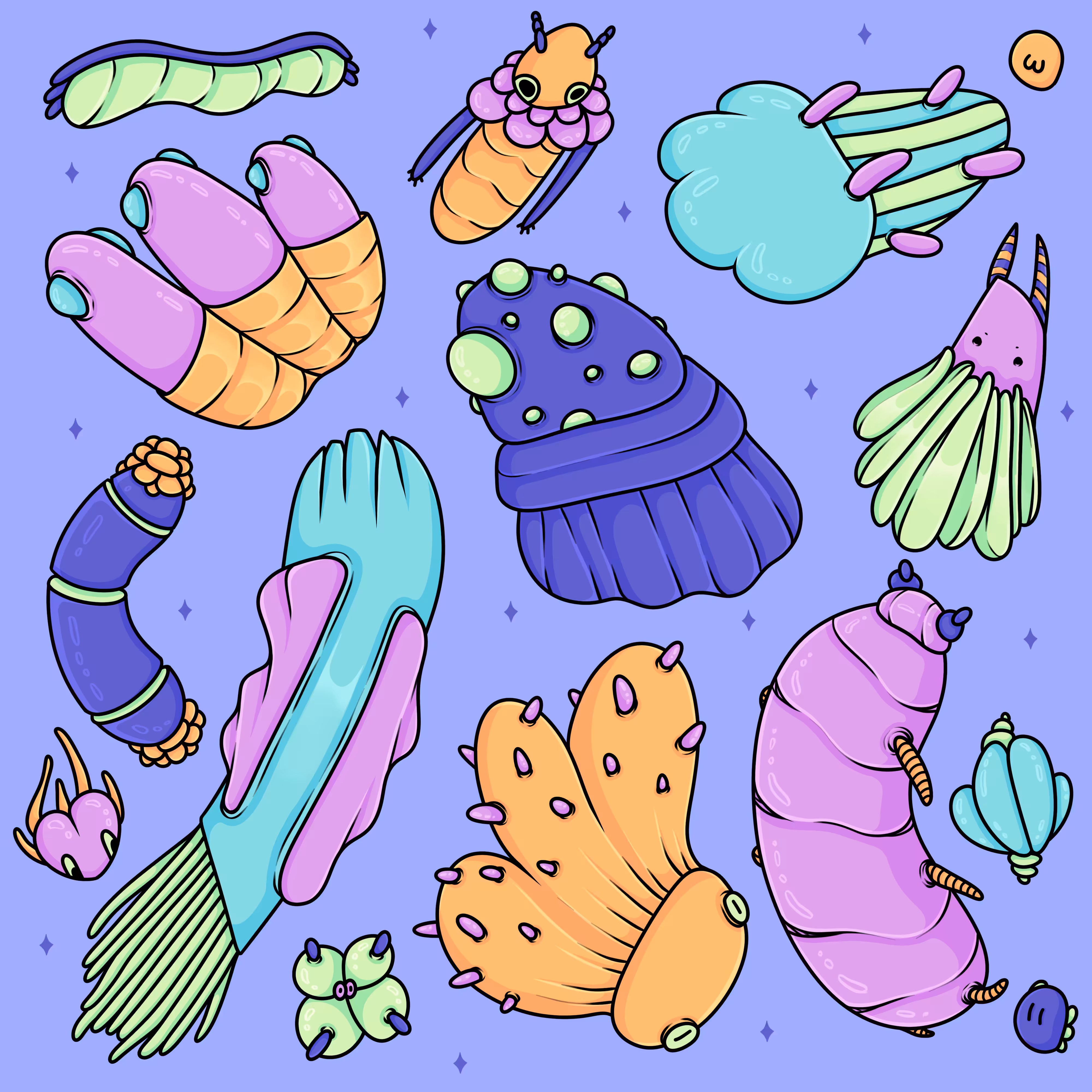 Rainbow Critters