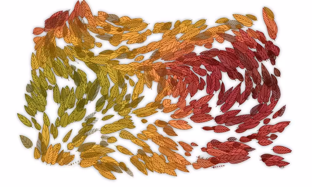 Procedural leaf generator