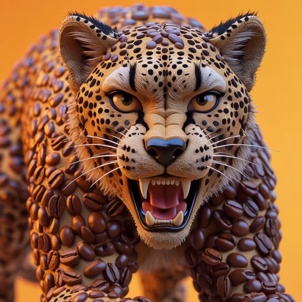 Coffee Cheetah 001