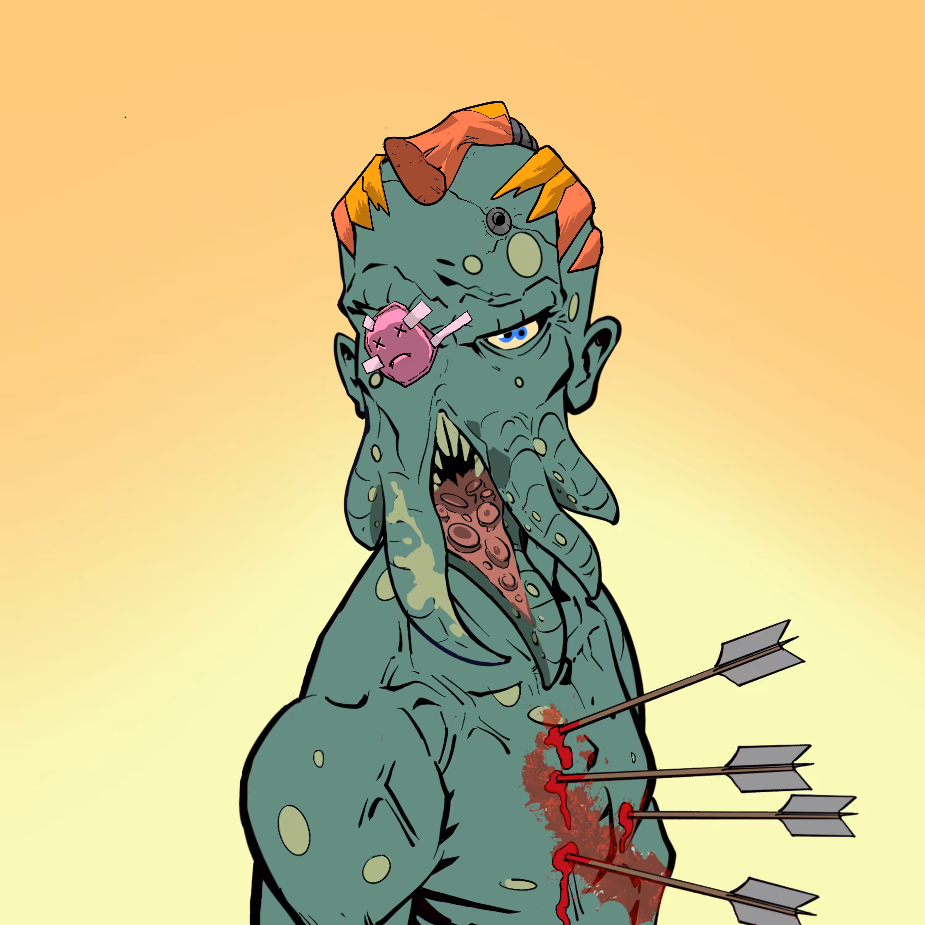 GlieseZombiesPFPs: GlieseZombiePFP #2616