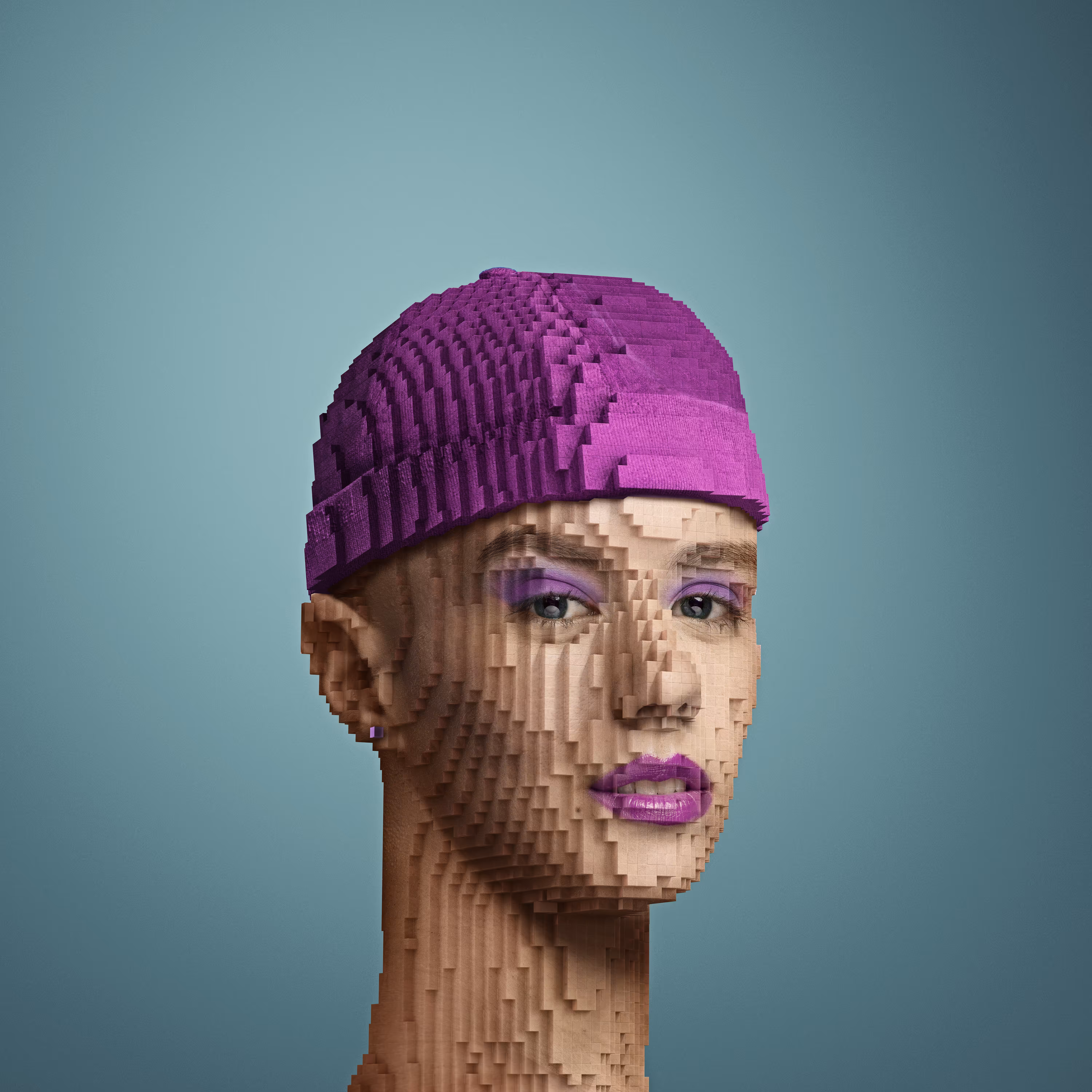 Block Head Punk 032