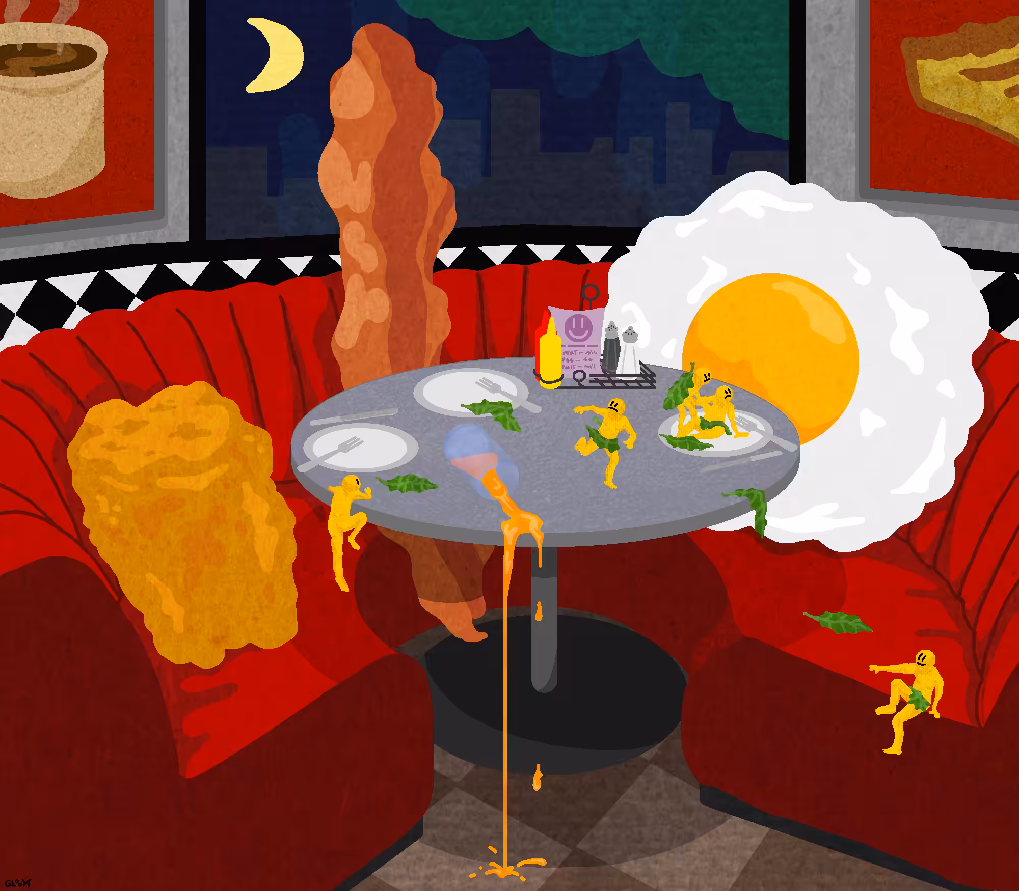 Breakfast Food Nightmare