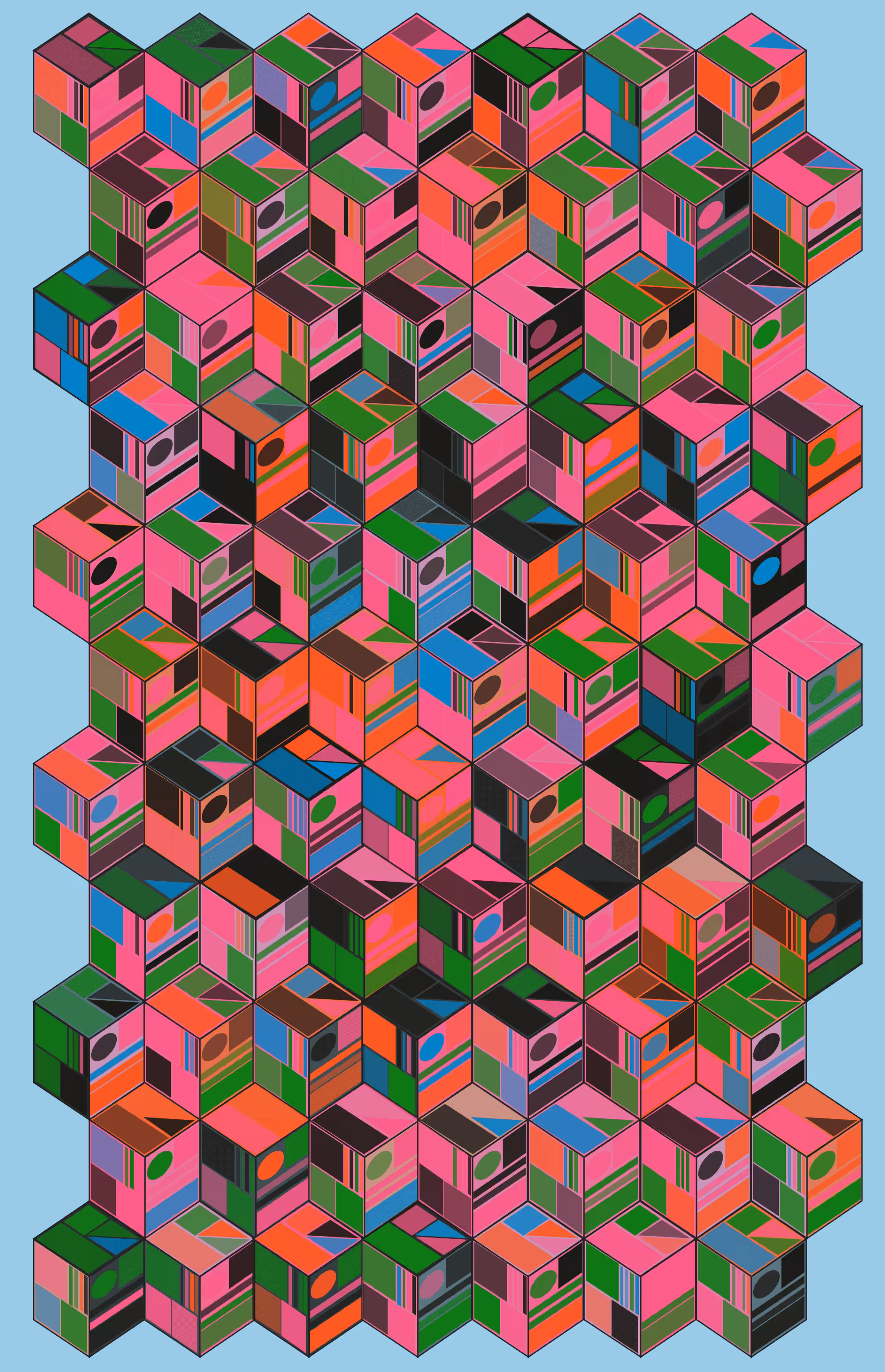 CryptoBauhaus: BlocksOnBlocks: №4
