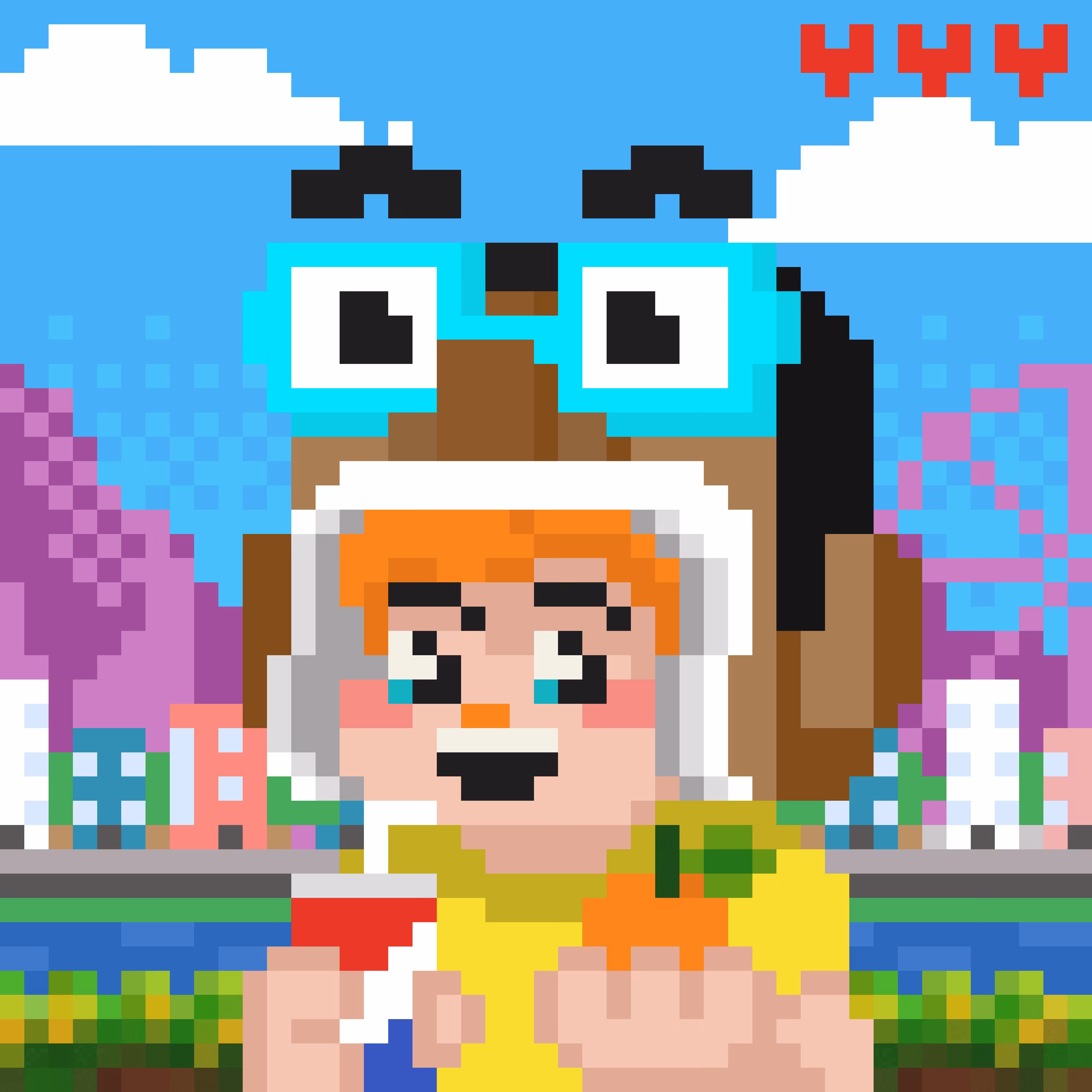 owangeboy and frens #100 - owange cheeks by Salim Cheeks