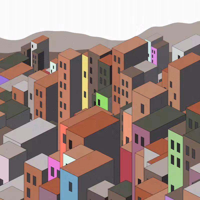 Coloured City #115