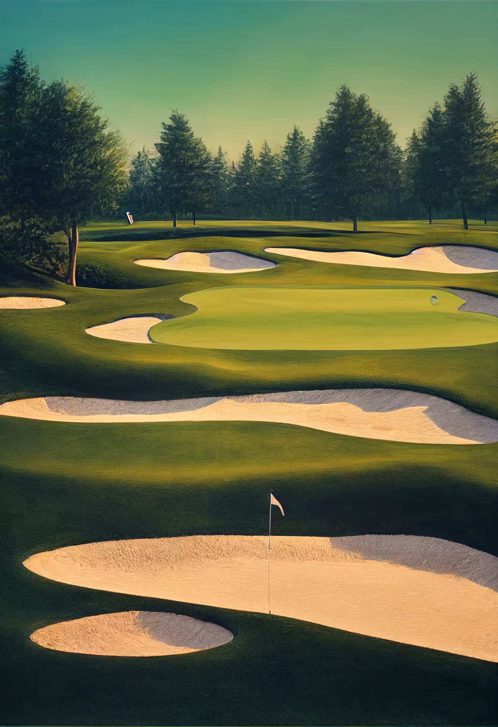 Golf field