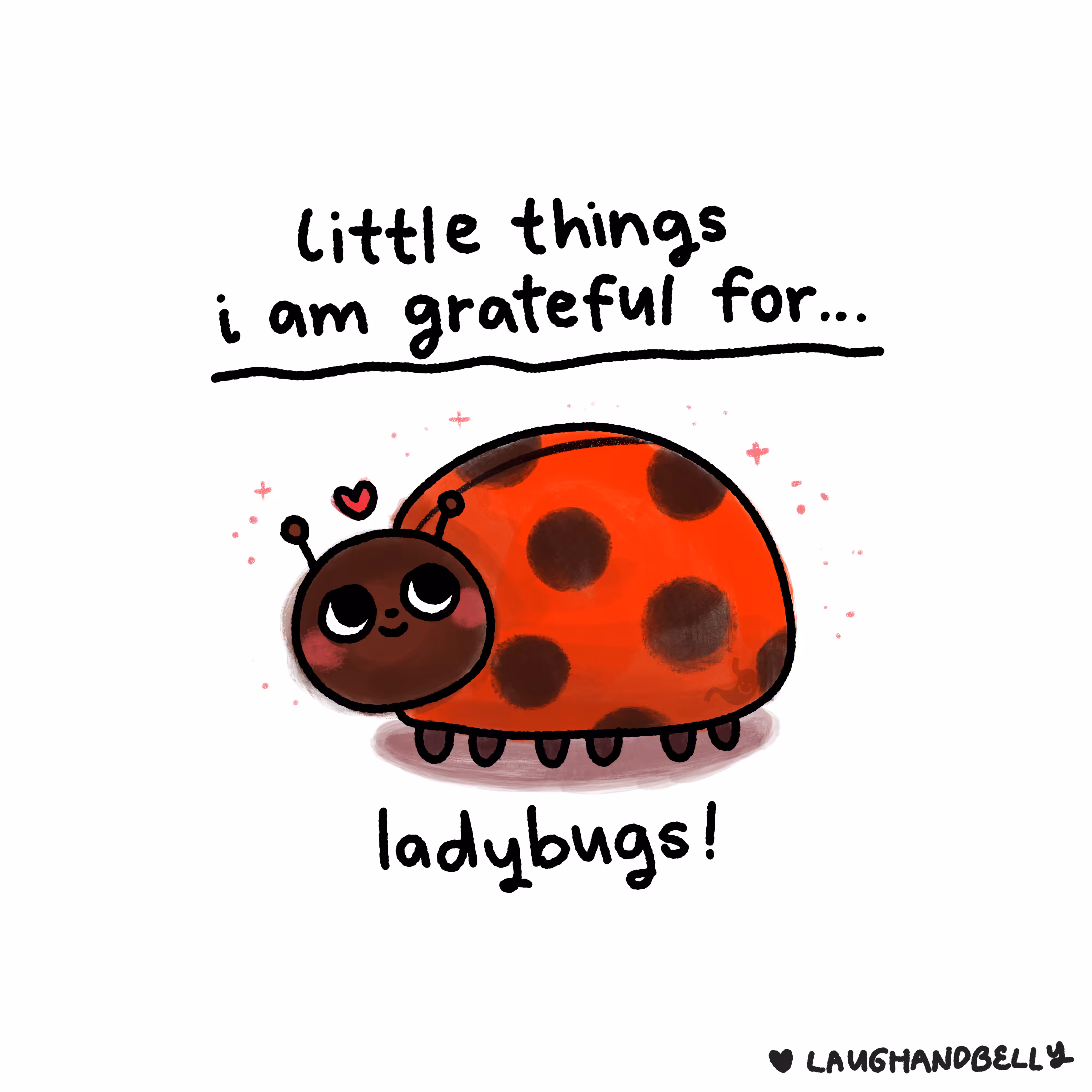 little things i am grateful for: Ladybugs