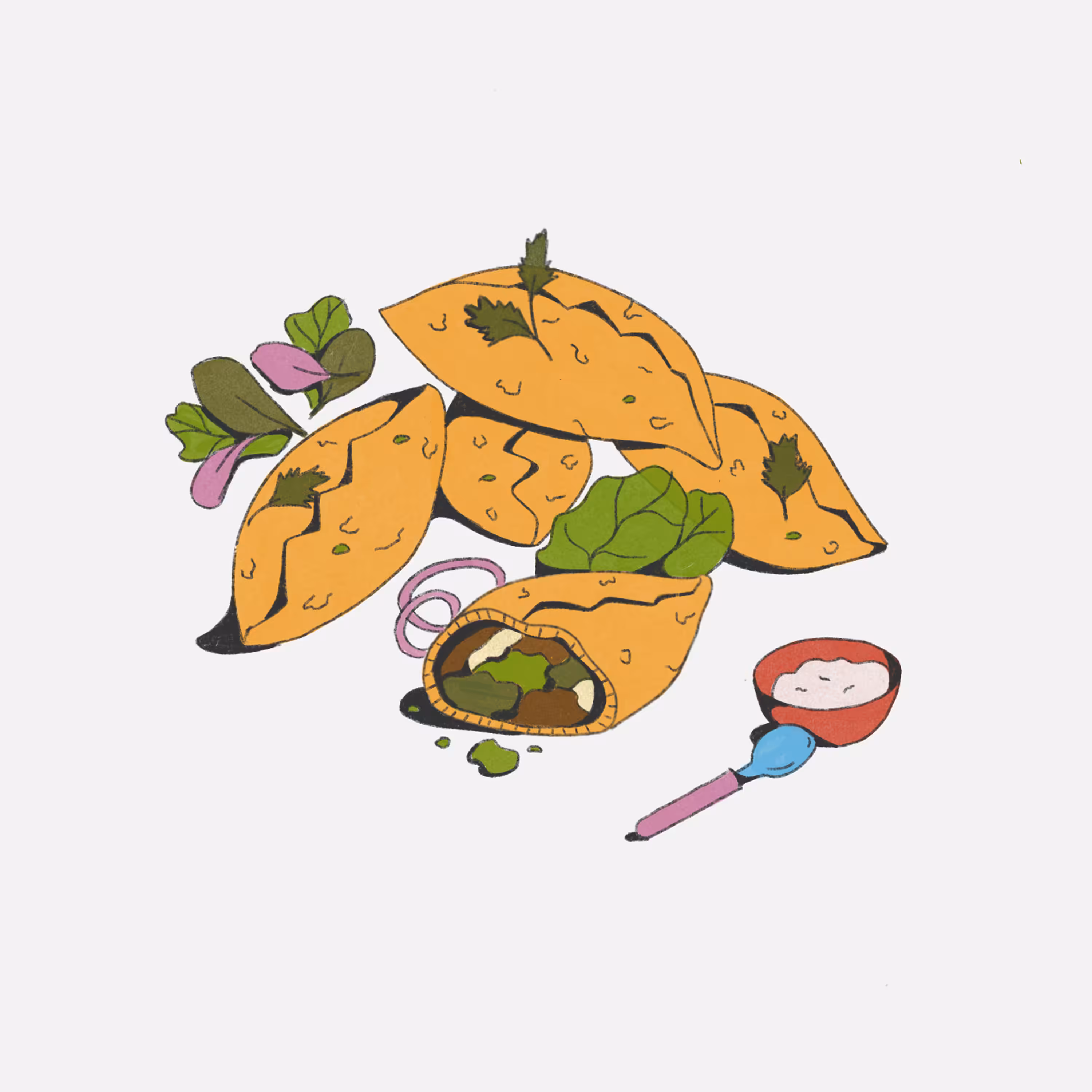 Curry puffs
