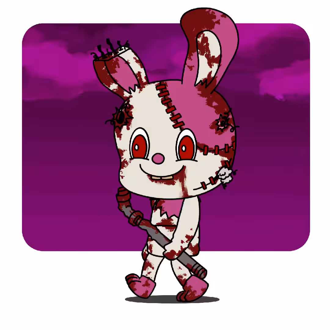 Go BaBy Go !! #152 [Crazy rabbit - Horror Story]