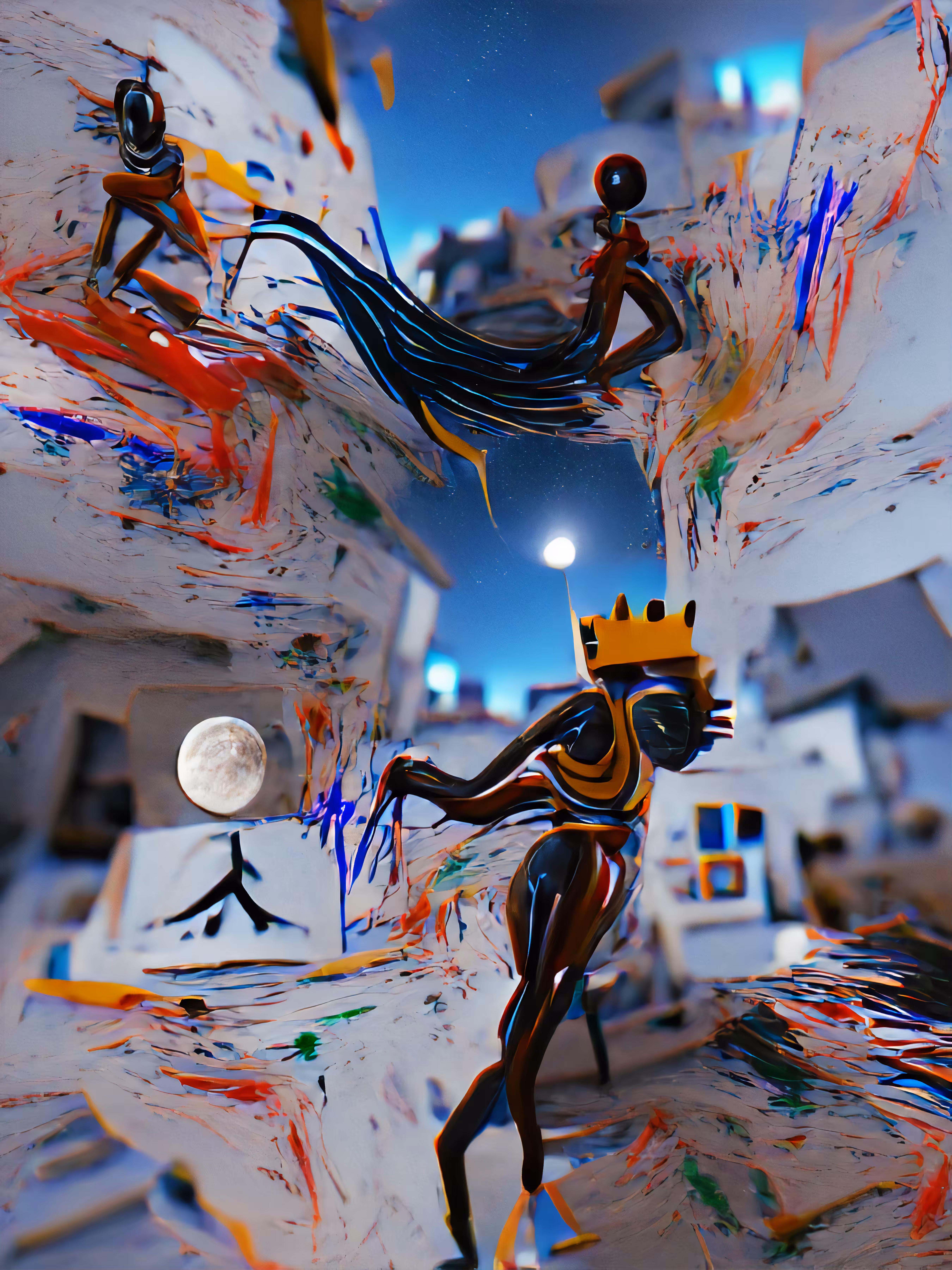 Dancers on the Moon
