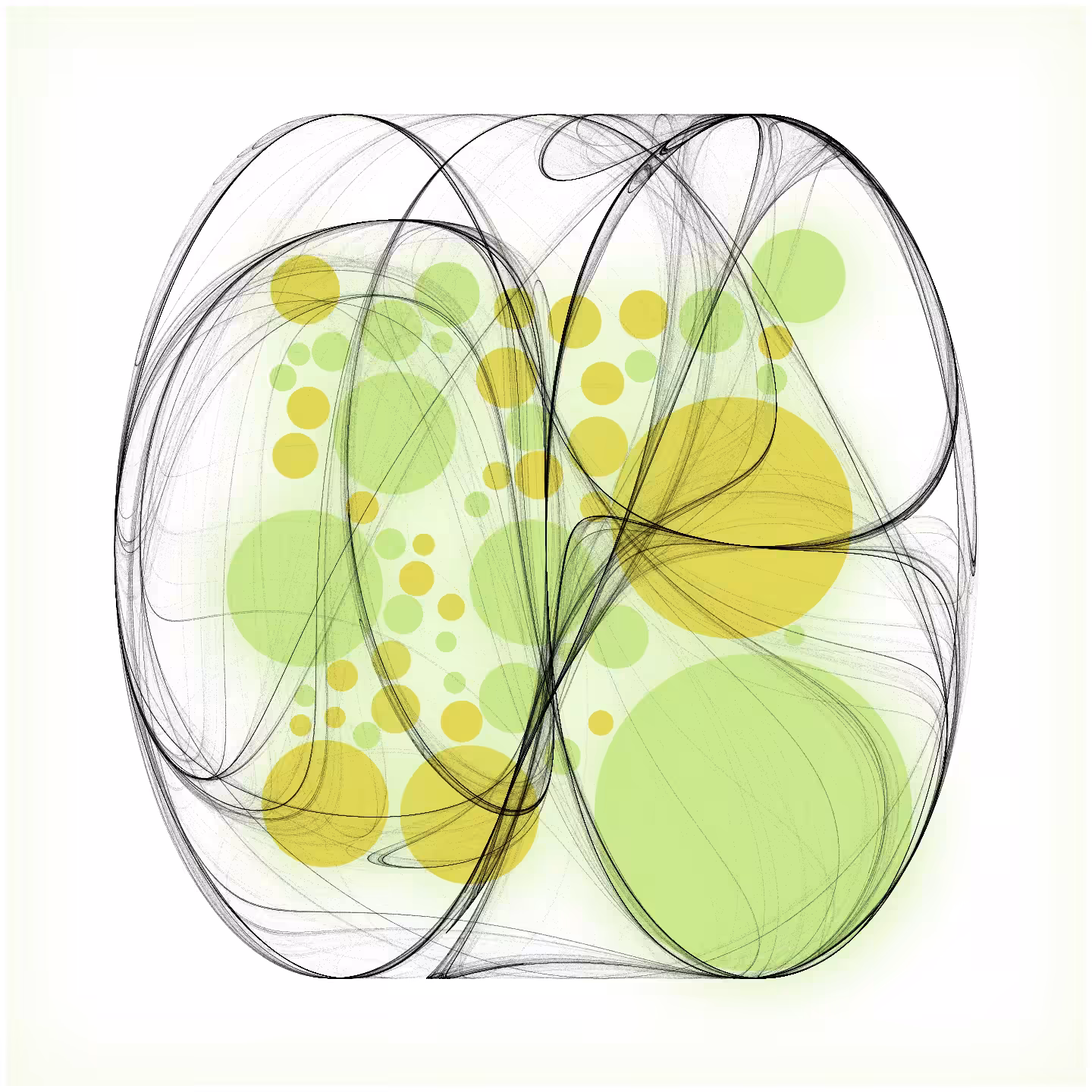 Attractors and Circles #58