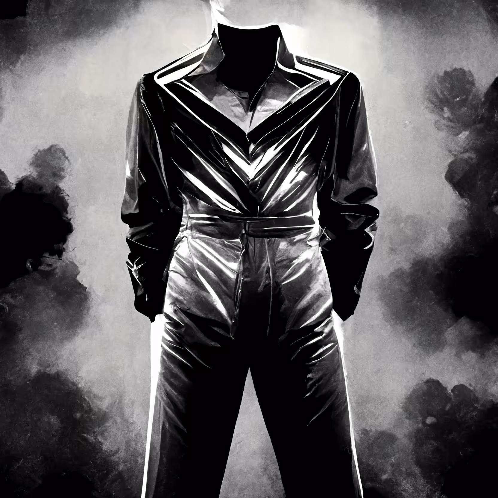 Silhouetto of a Man