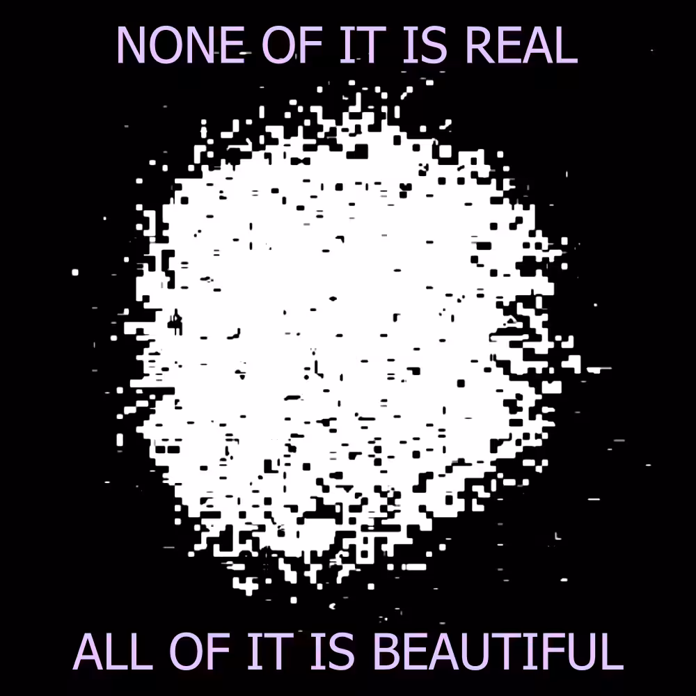 None Of It Is Real, All Of It Is Beautiful