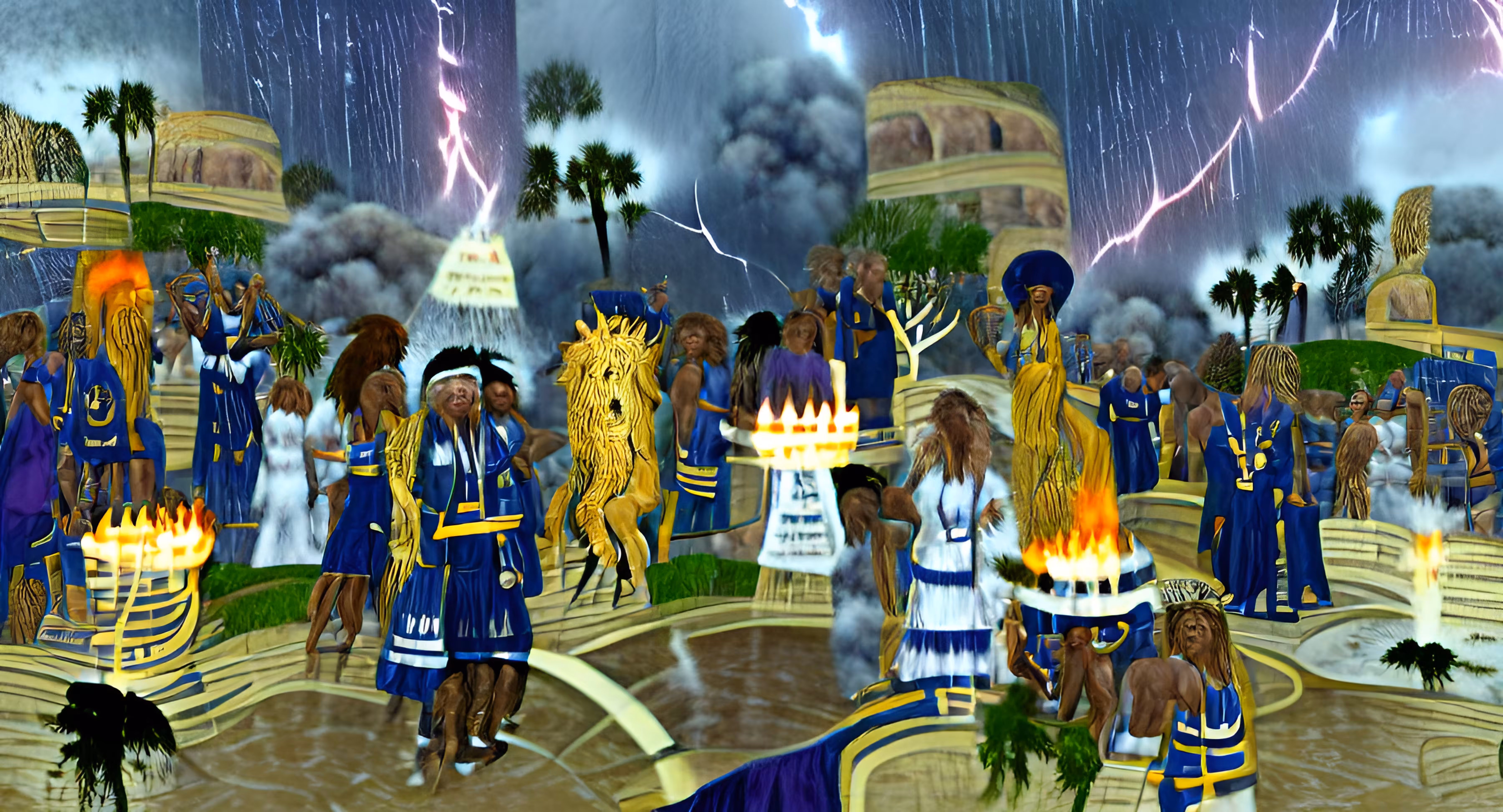 Babylonia Displeases the God