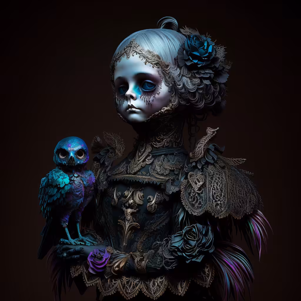 Voodoll with pet #3