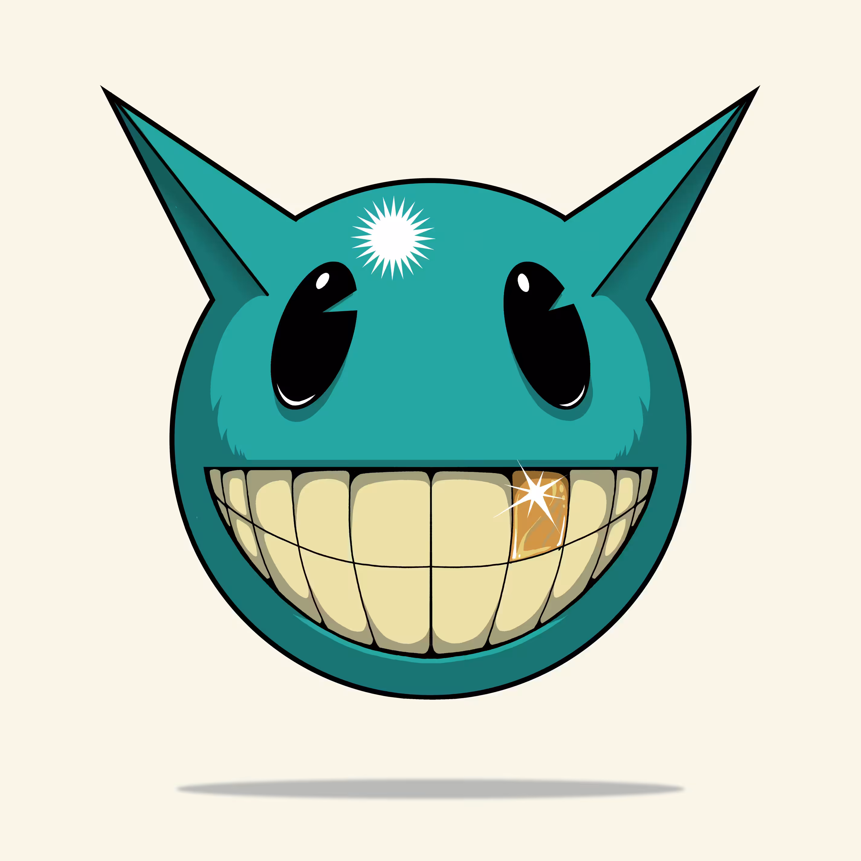 Vintage Aqua Turquoise Sotofish