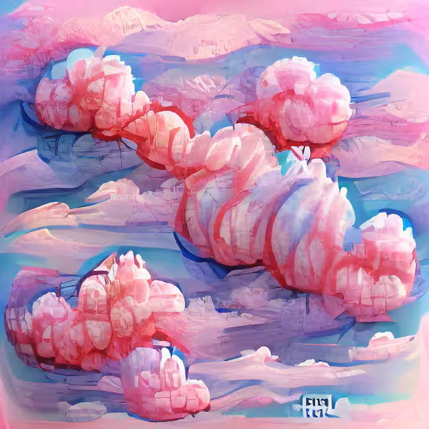Cotton Candy Clouds