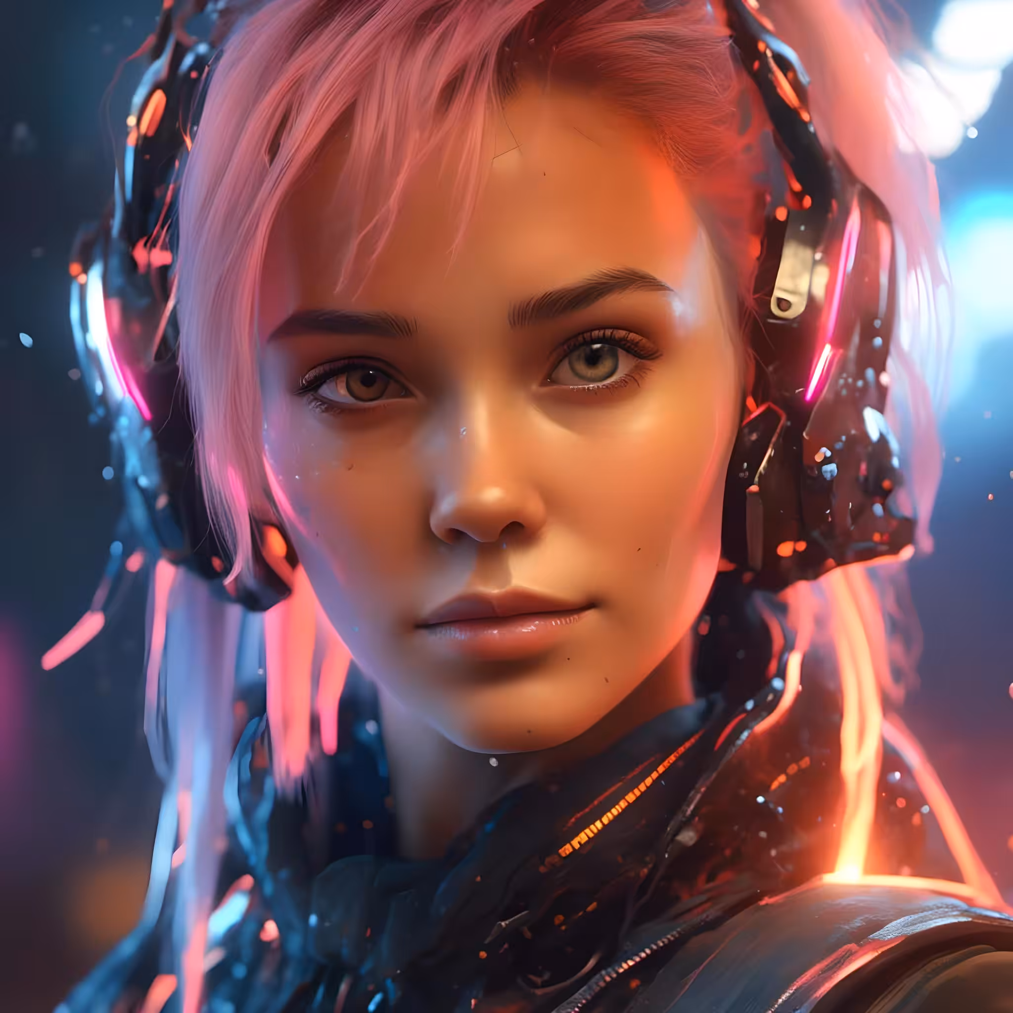 Cyberpunk Girl #016