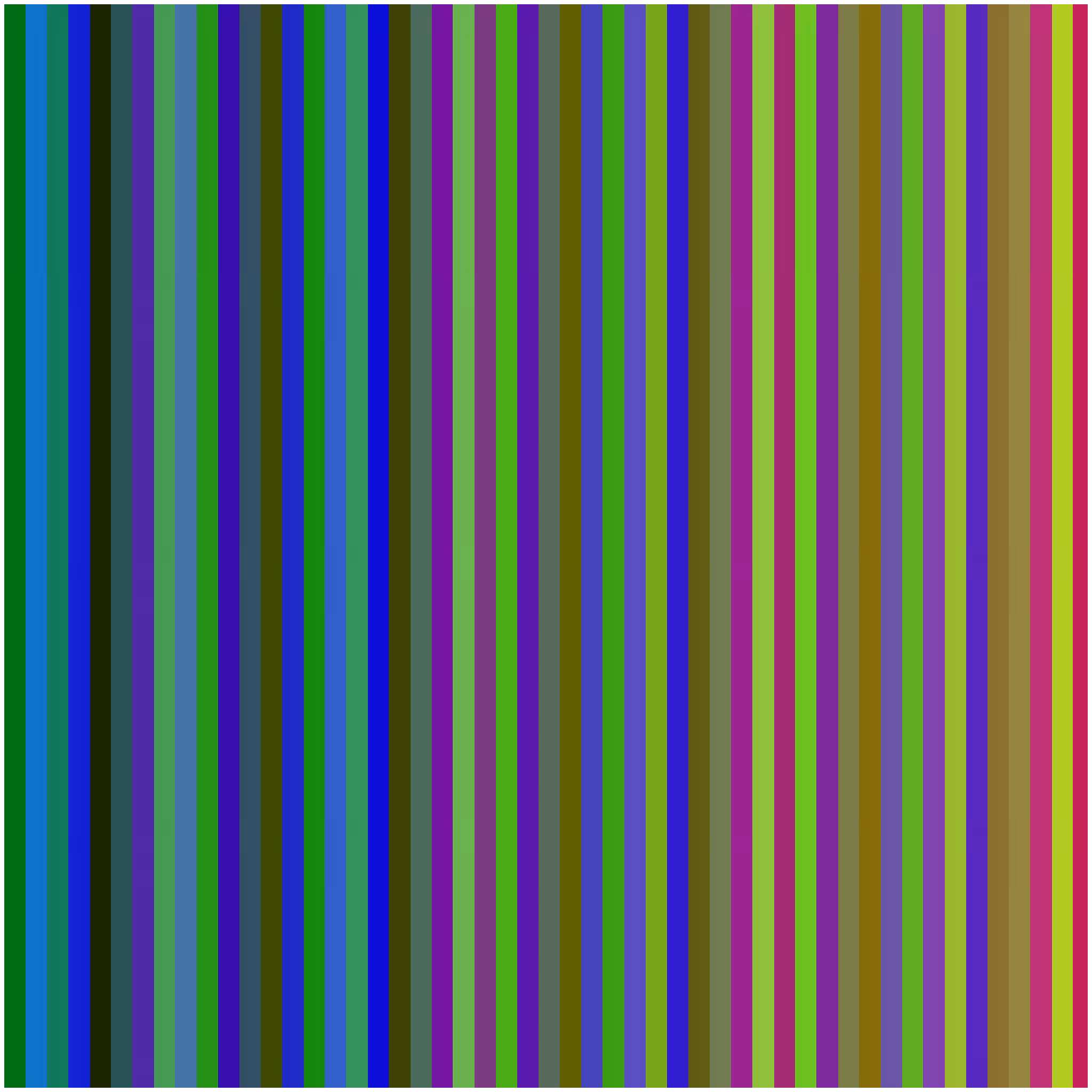 Coloured Lines #1 #19