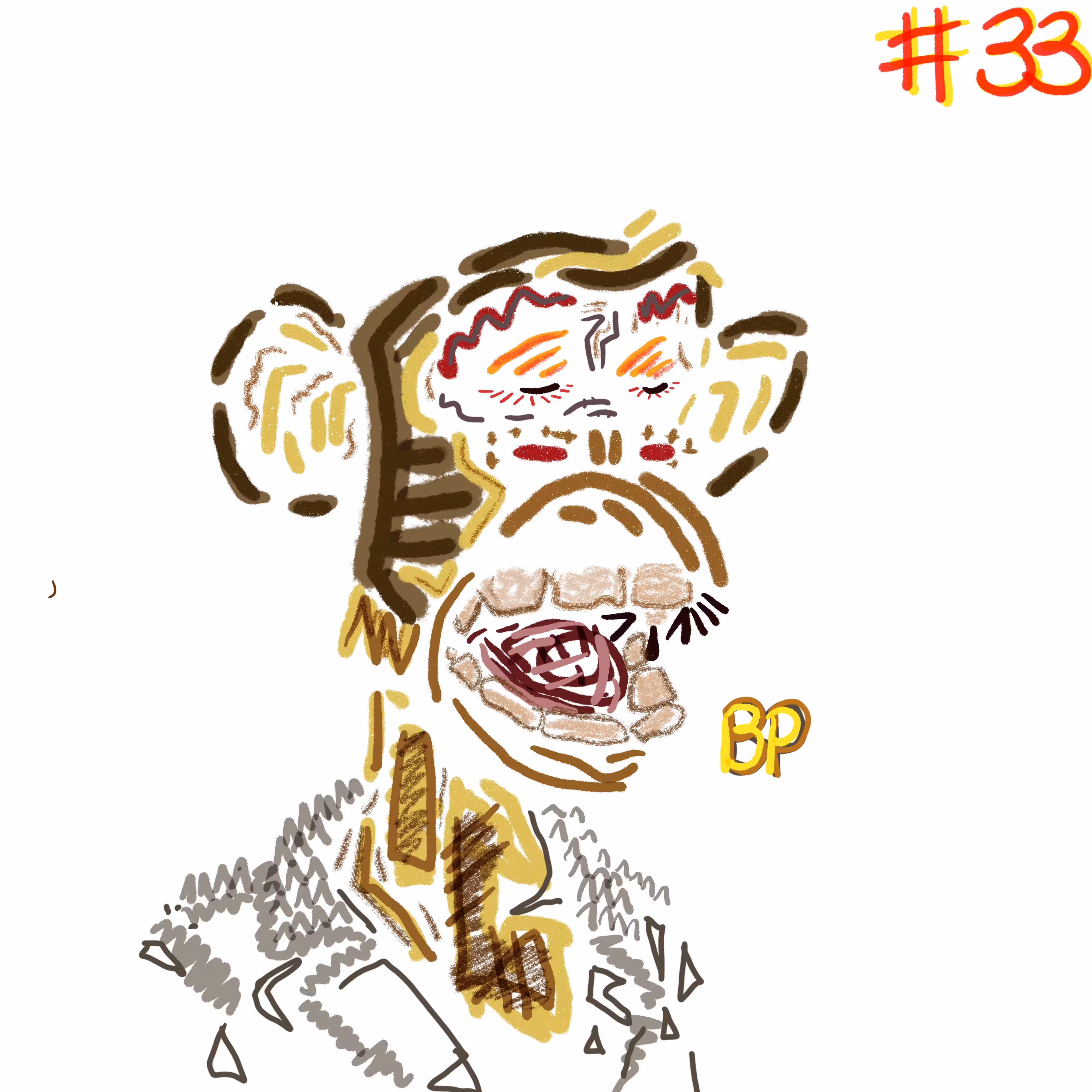 BRAIN APE #33