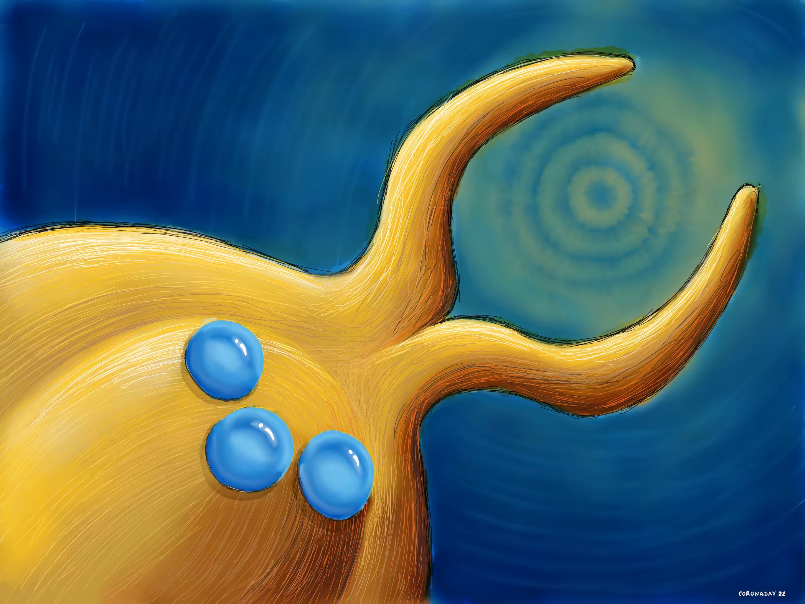 Coronaday Sketch 22: Delight