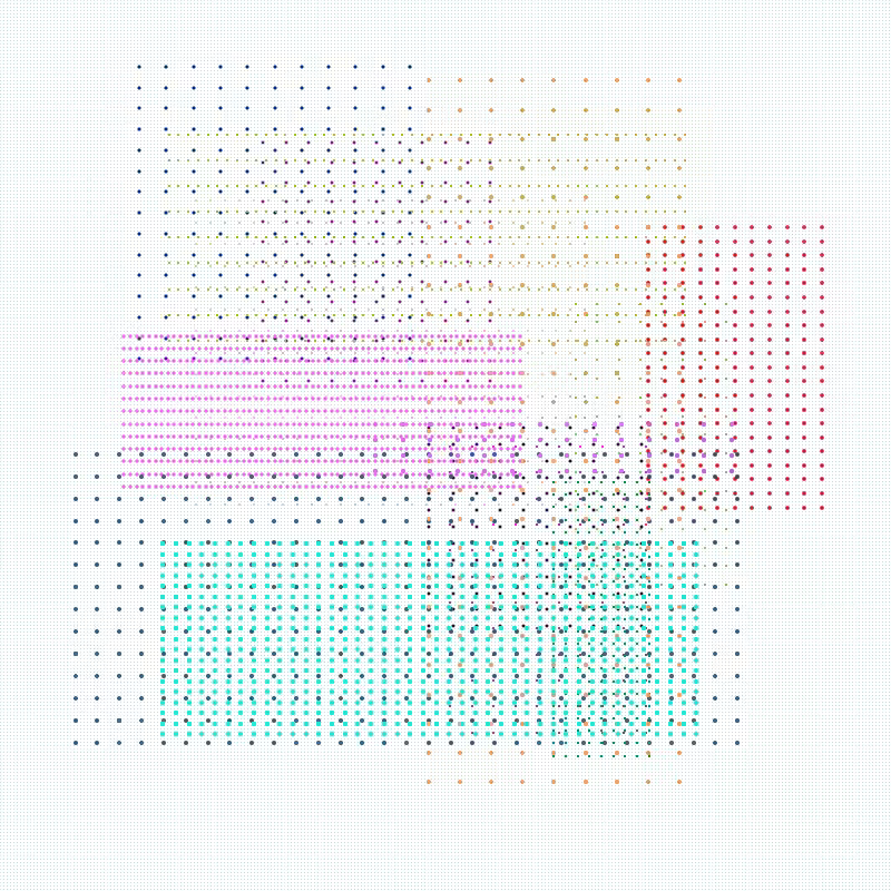 pointillist patchwork #8