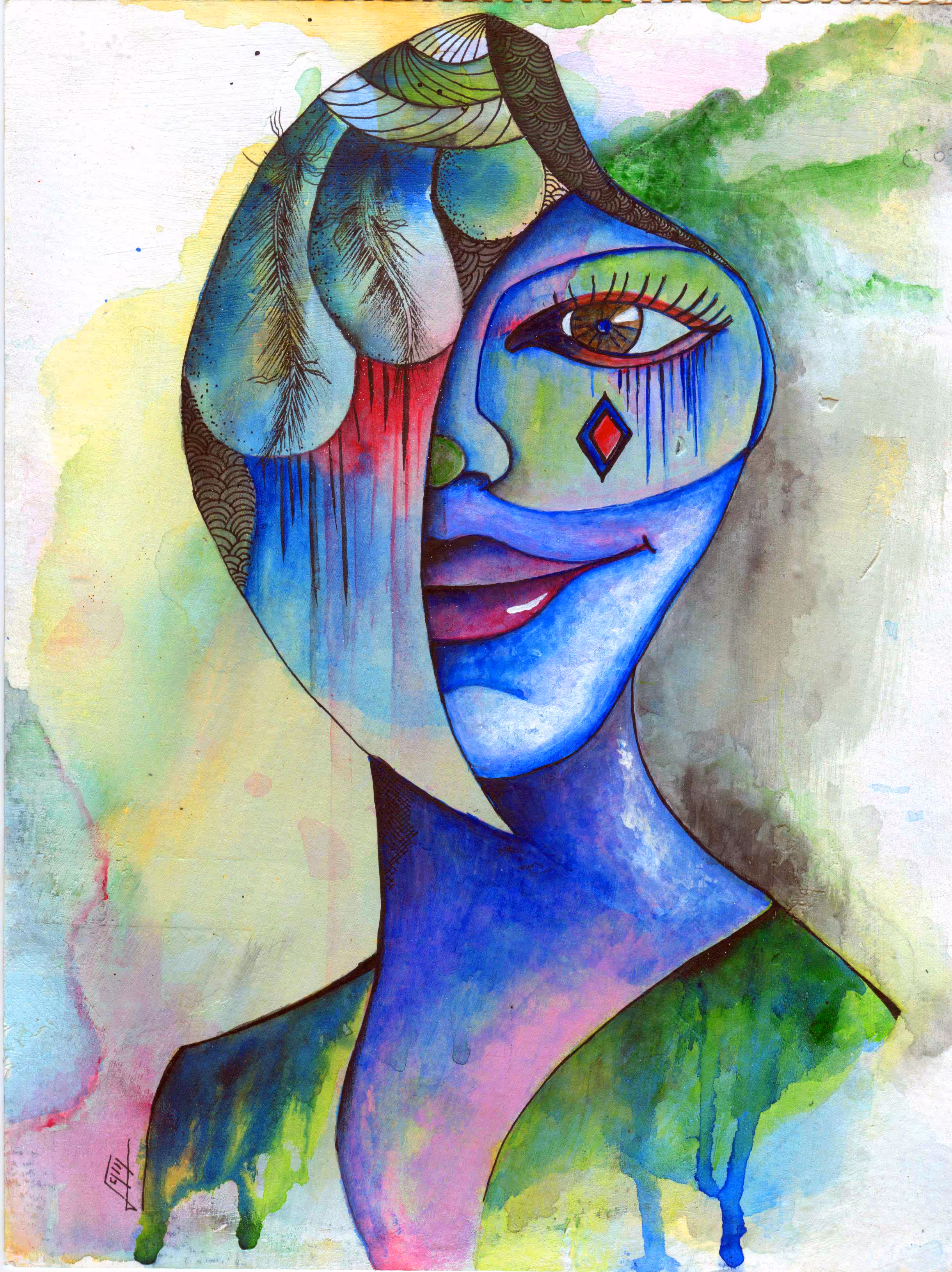 The girl of Spring