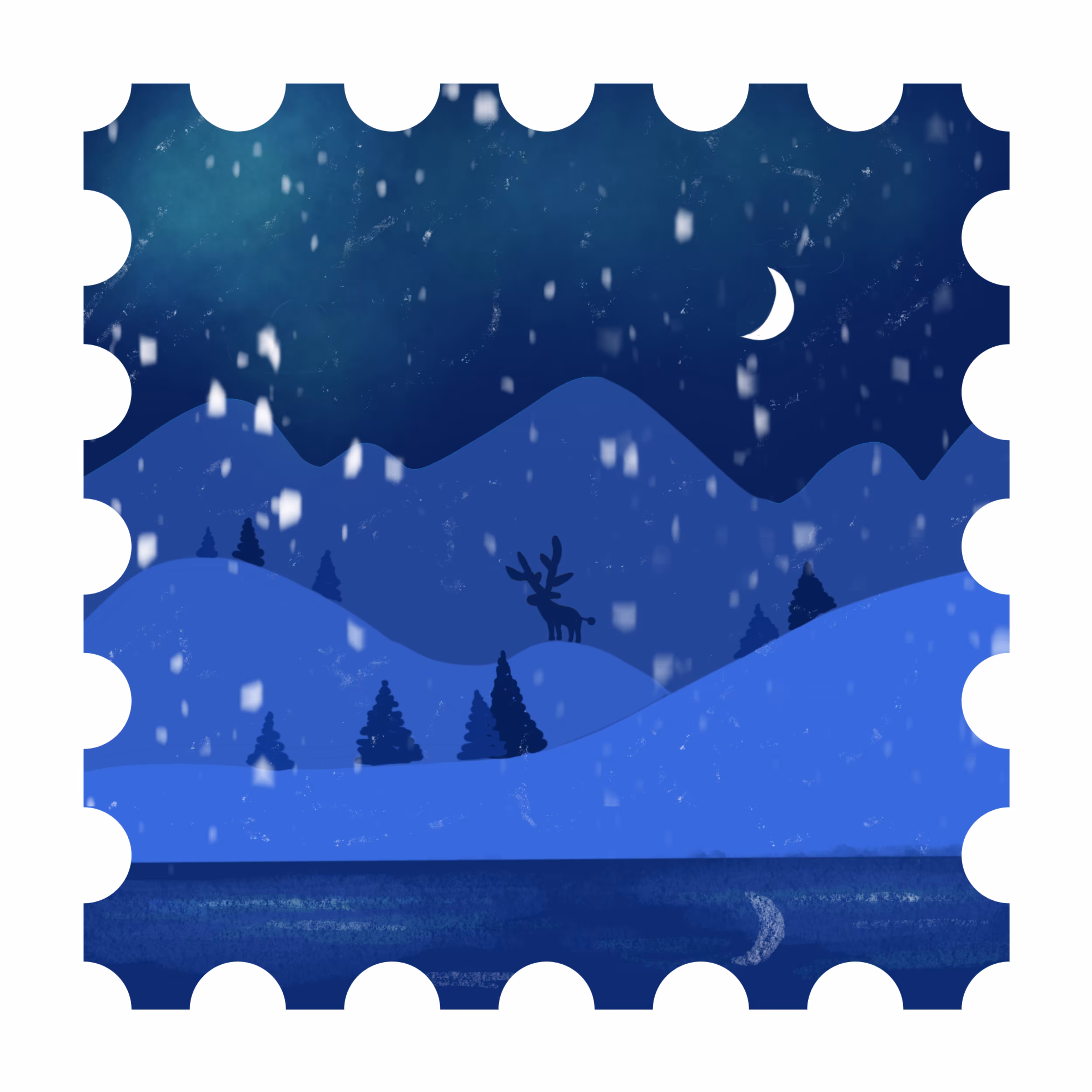 Nature stamp #007