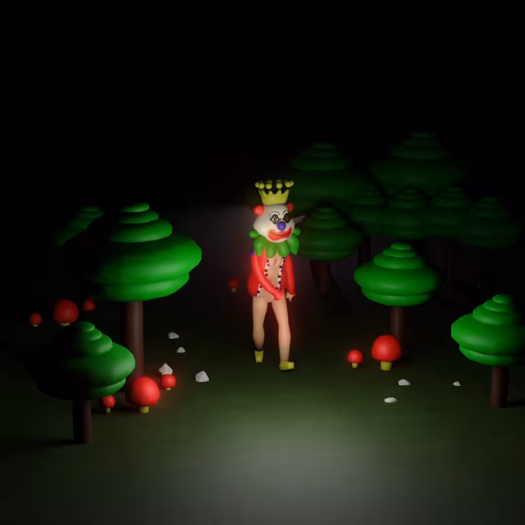 drunk clown