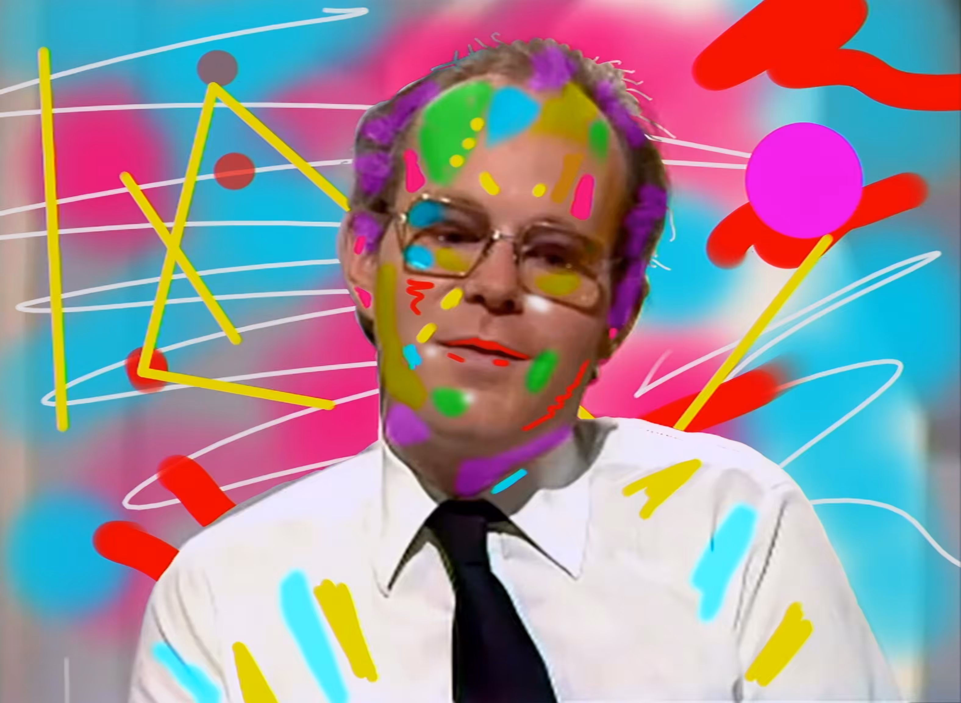 Paintboxed Contemporaries: Founder of Quantel, Peter Michael, by Kiki Picasso, 2025