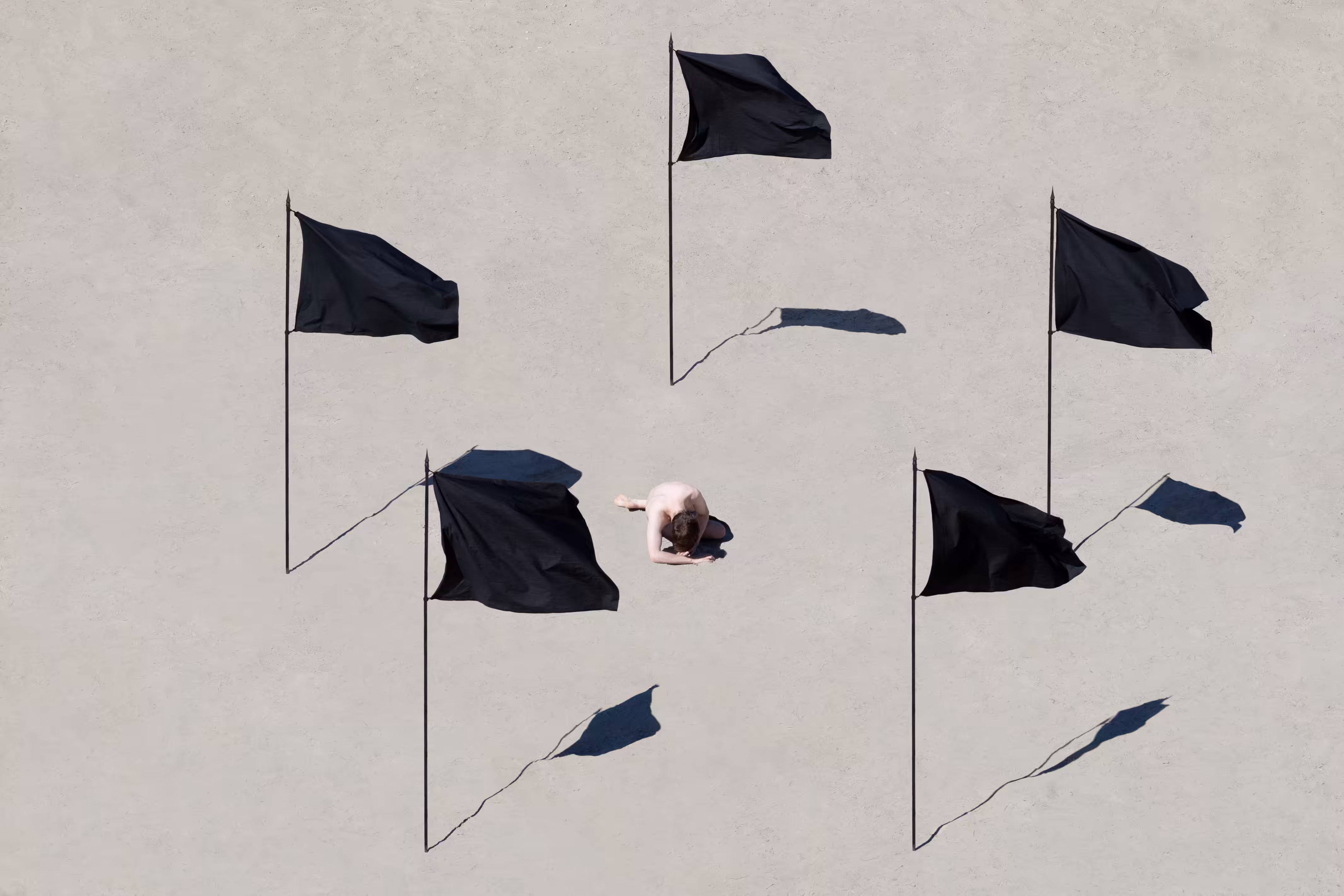 Untitled (Black Flags)
