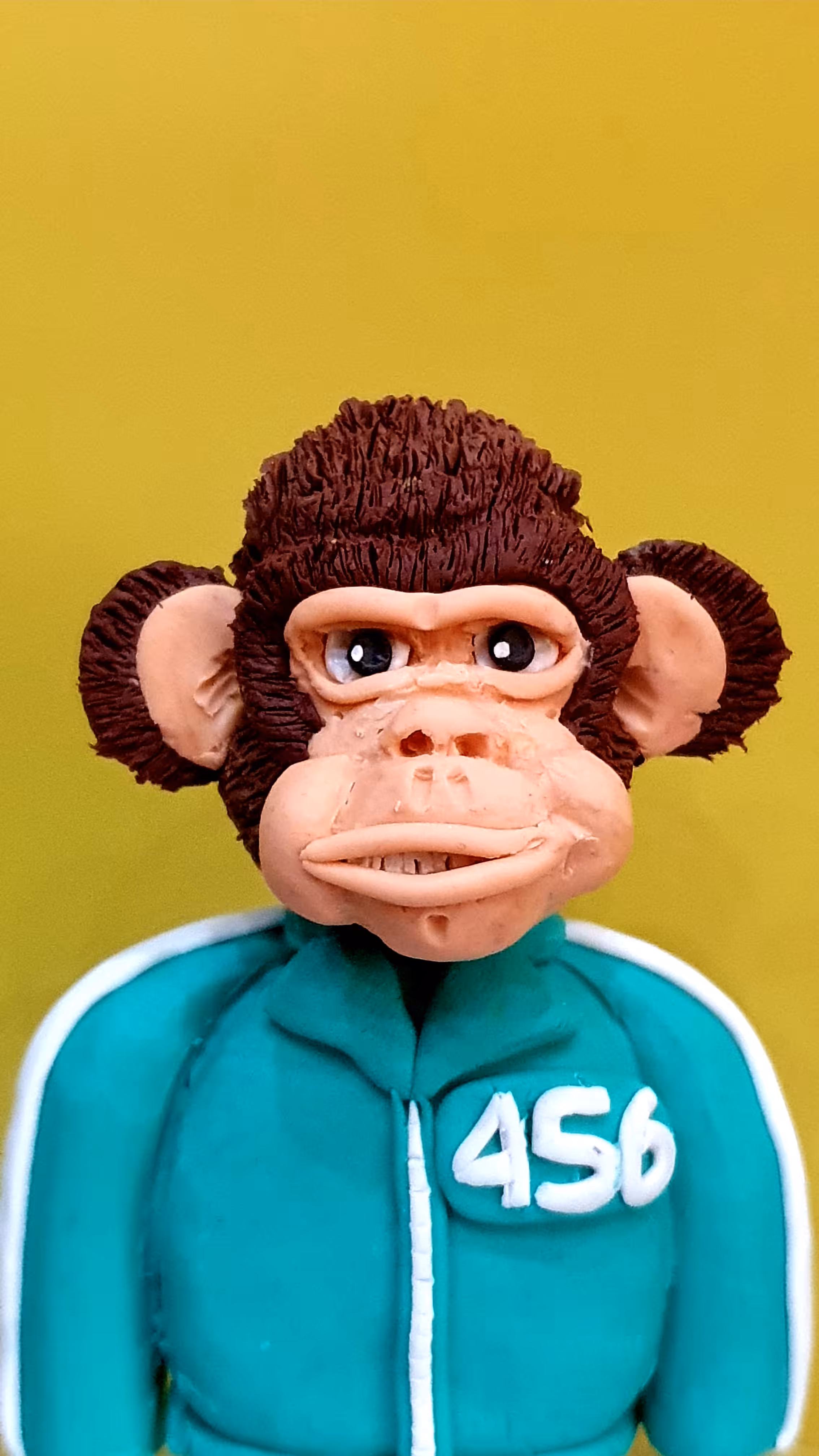 #12 Clay Collectible Squid Games Monkey