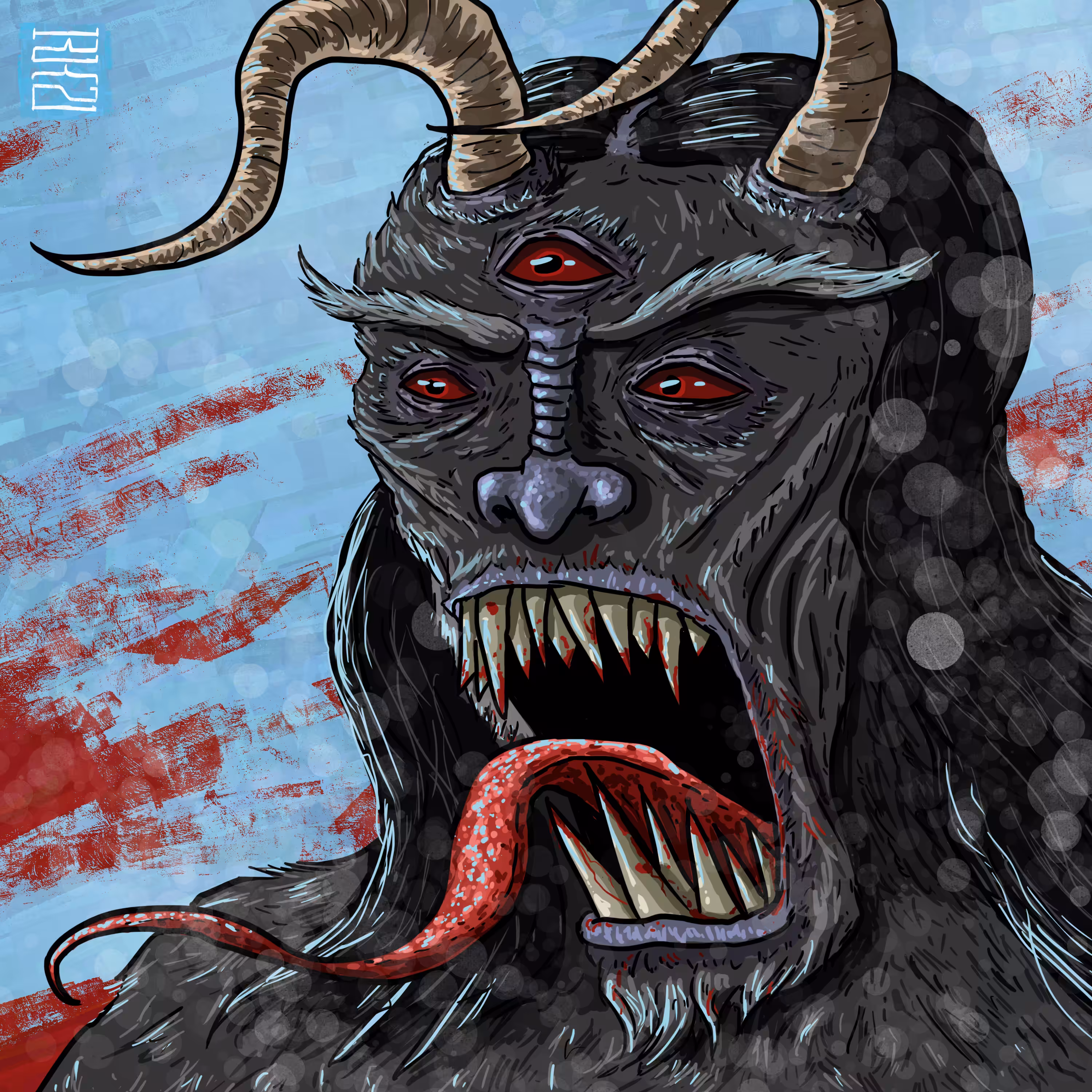 Krampus Face