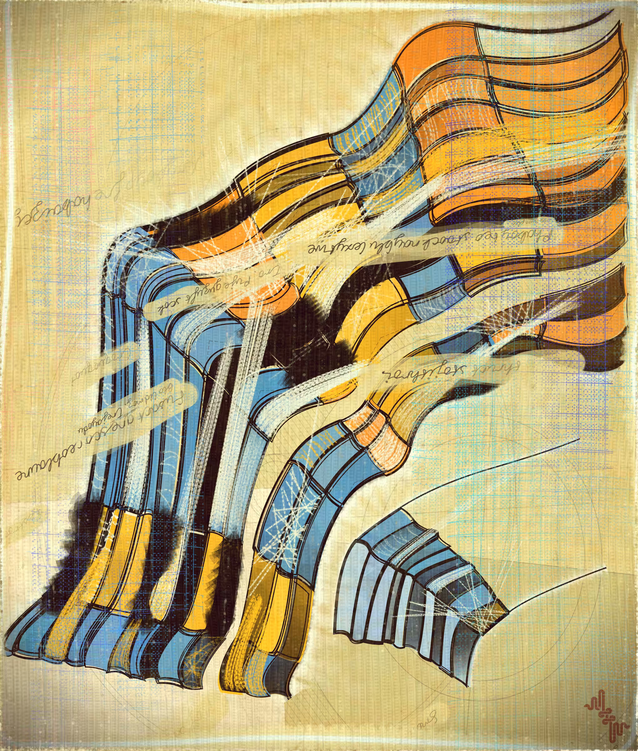Amplitudes of Canvas #208