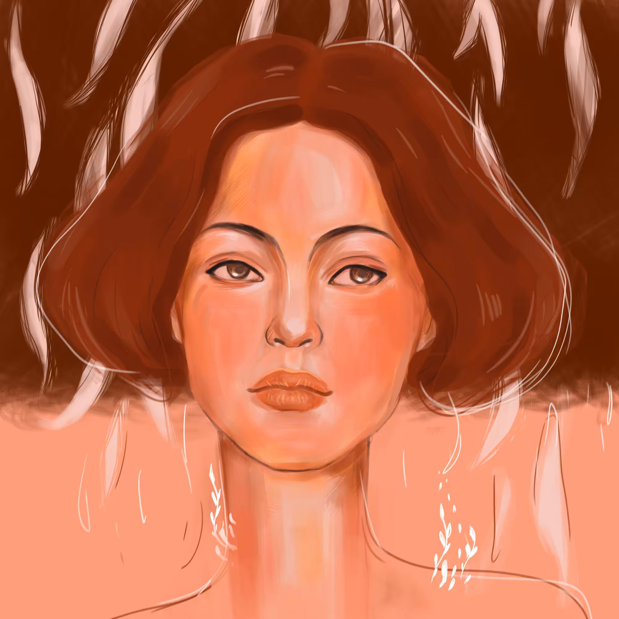 red woman