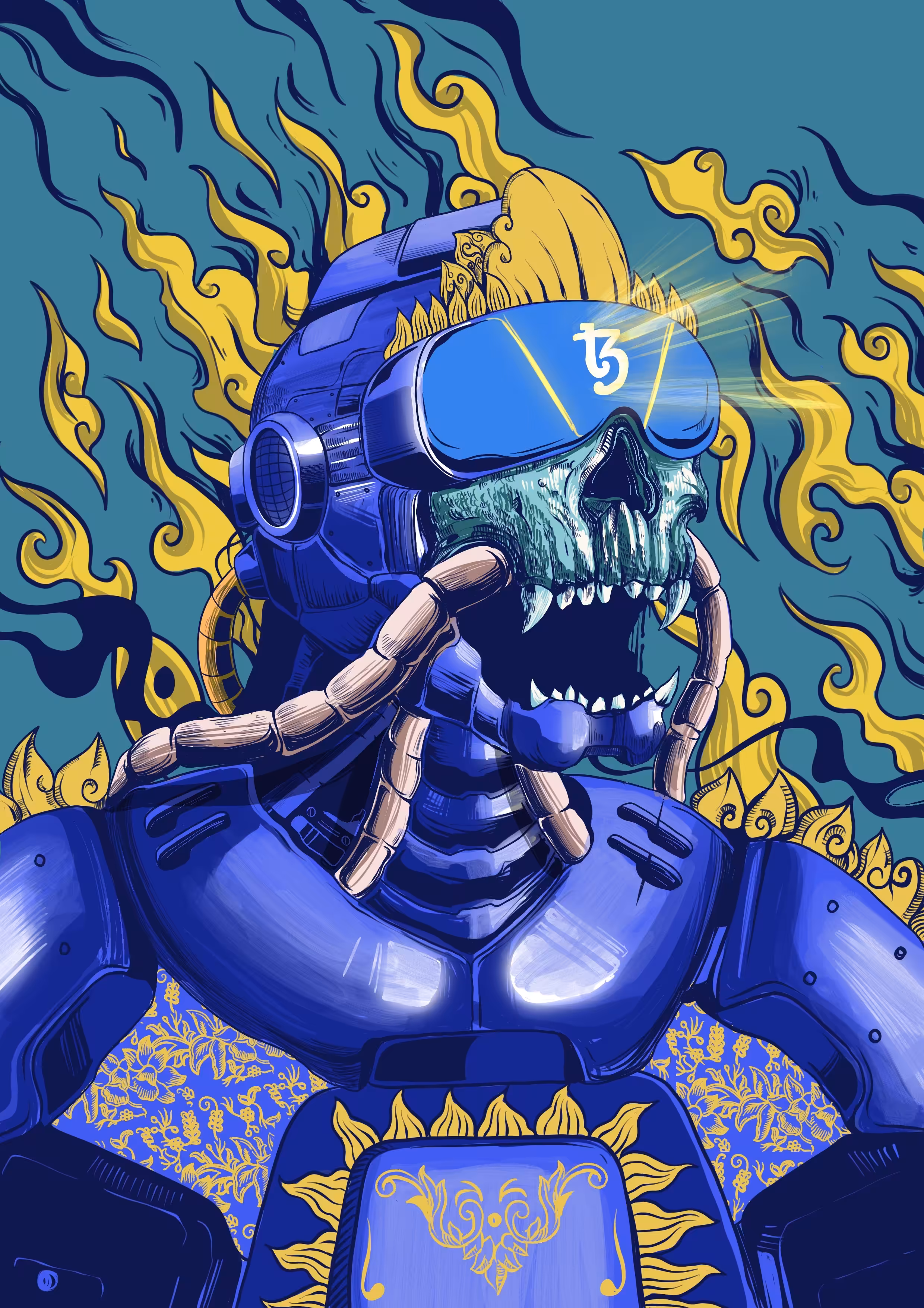 RockSkull Mecha v6