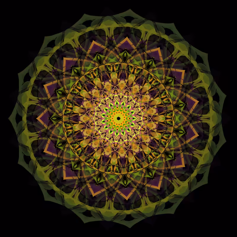 Morphing Mandala - #fxhashturnsone charity #38