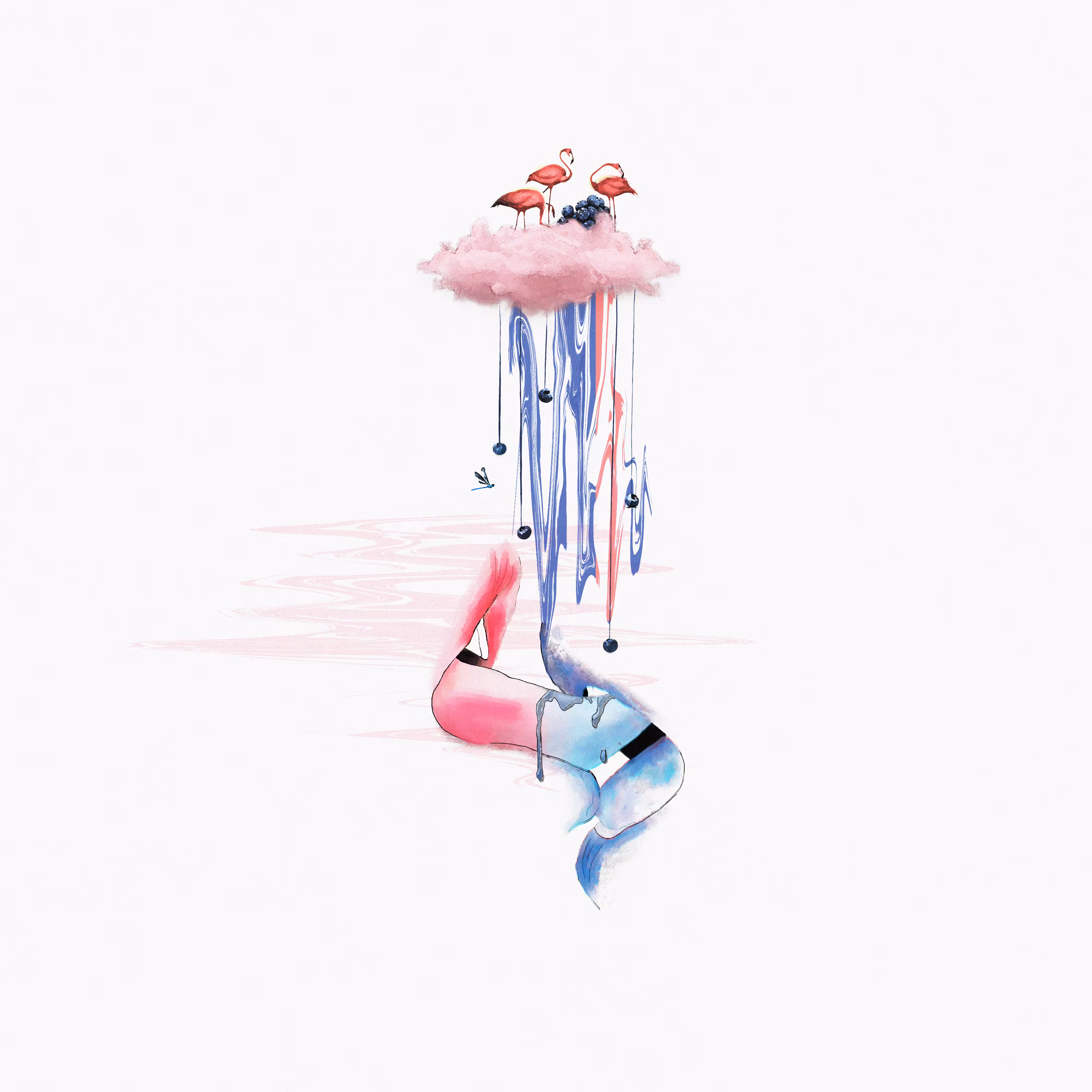 "absorbed in total free fall" 