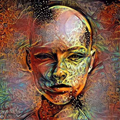 Perfect Abstract Art Polygon: The 5th Element 