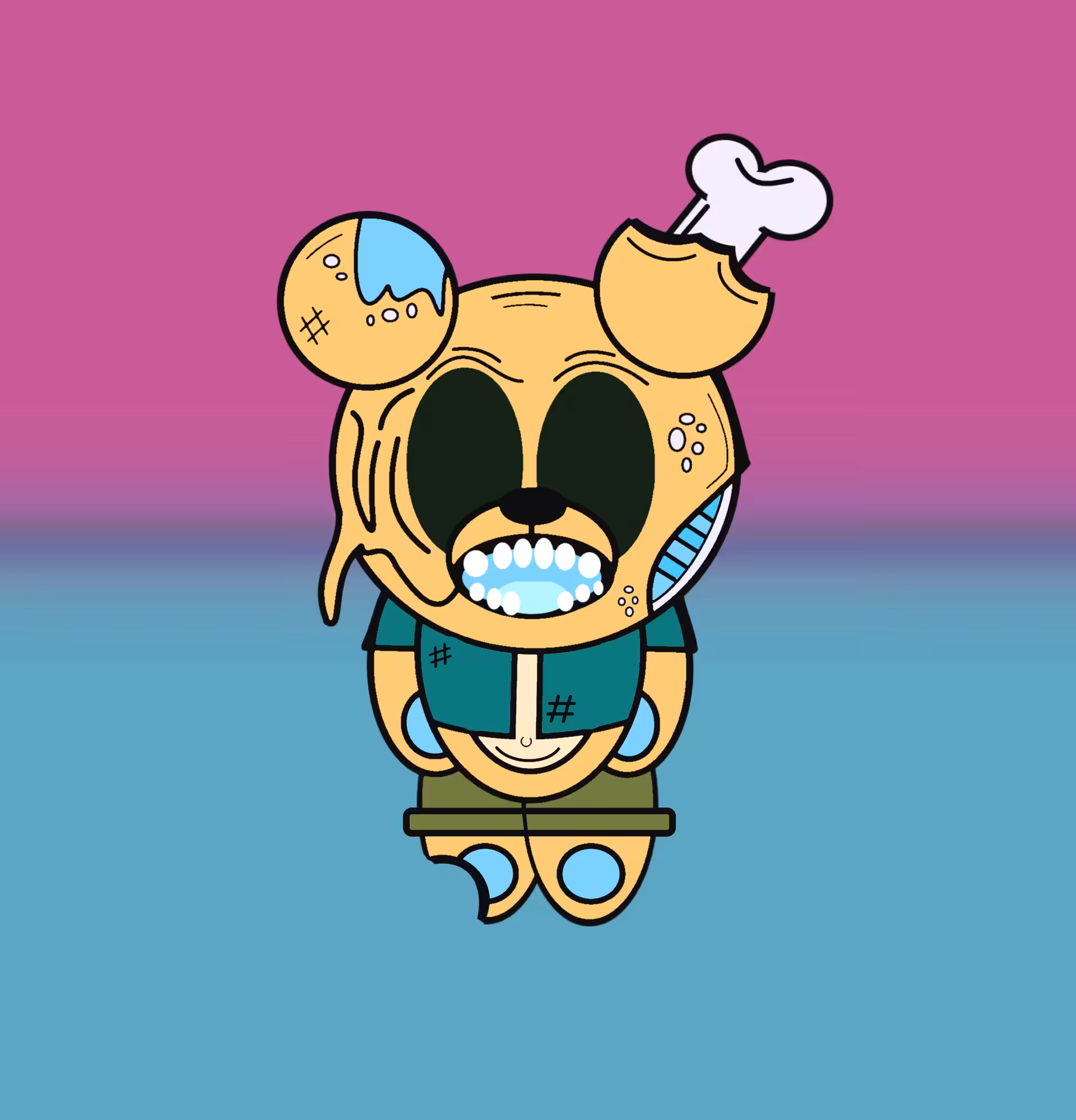Zombie Kuma (Brother Yellow)