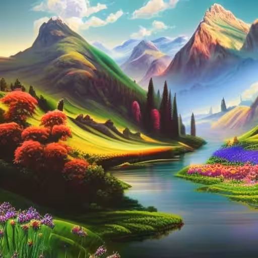 Life is Colorful: Land of Beauty