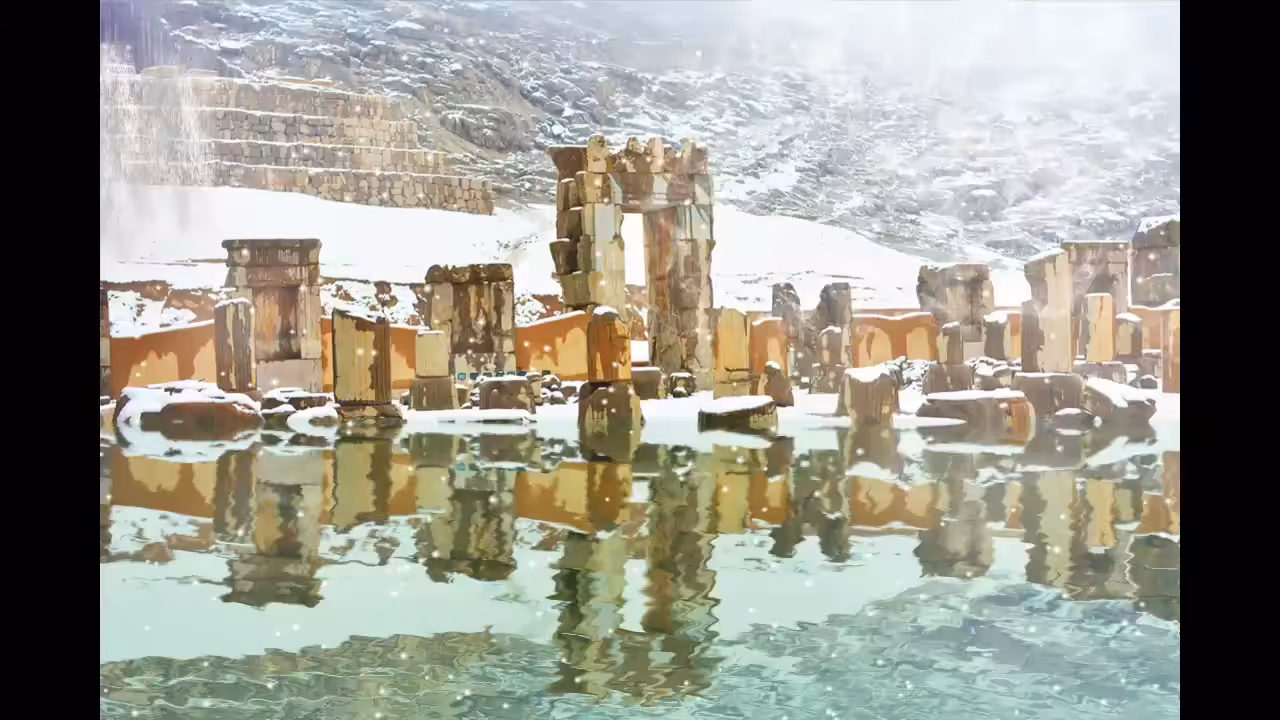 Persepolis snow day#2